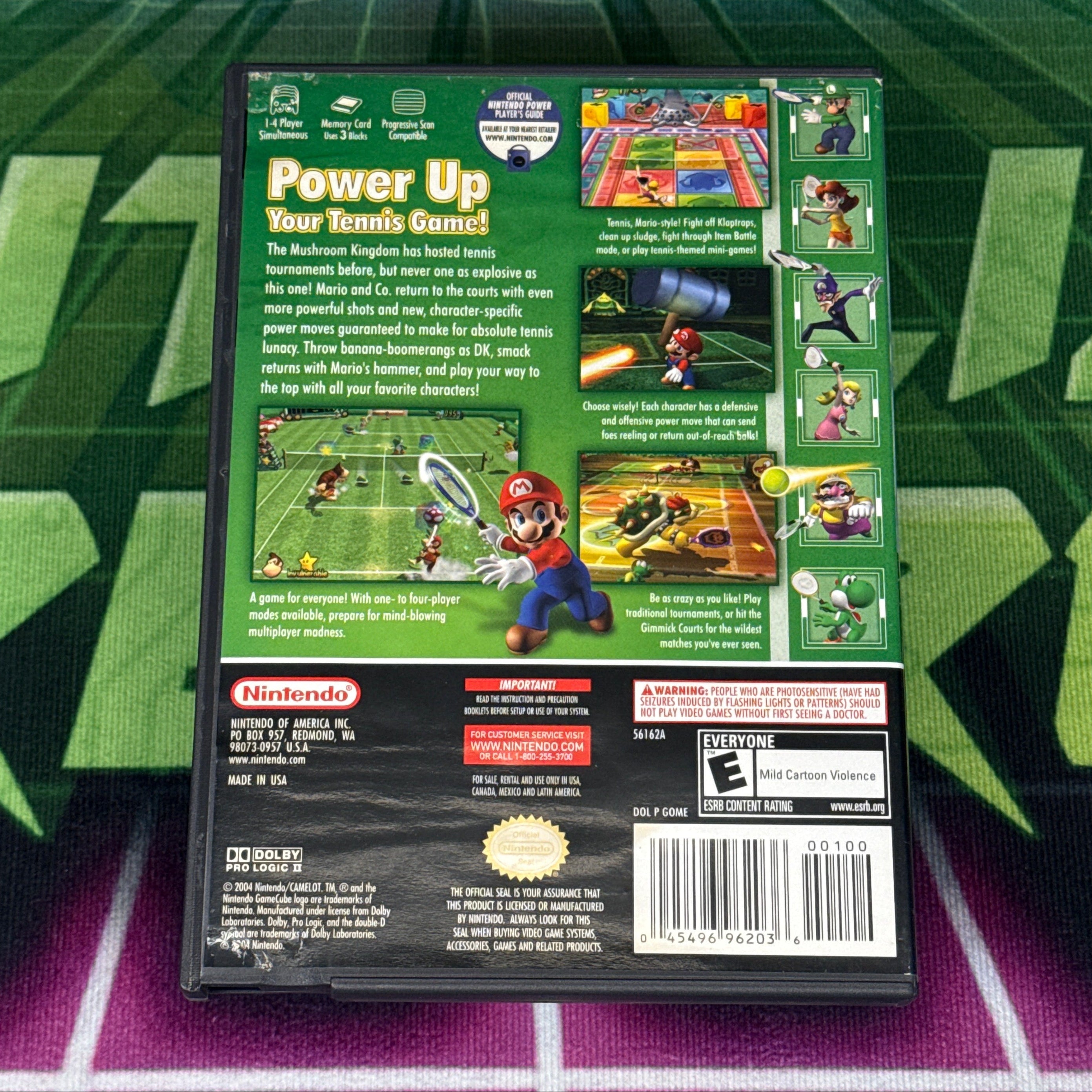 Mario Power Tennis | Nintendo Gamecube