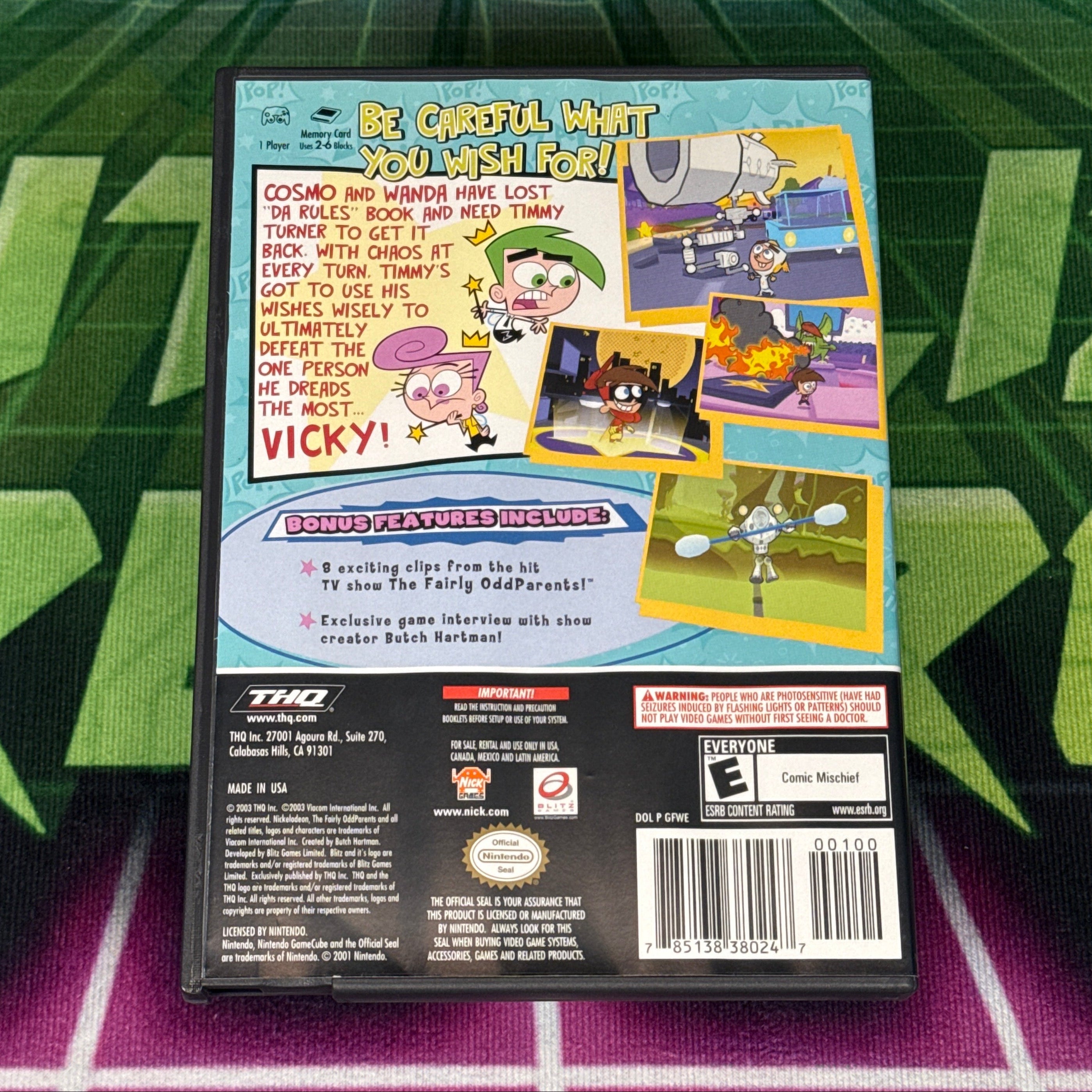 Fairly Odd Parents: Breakin' Da Rules | Nintendo Gamecube