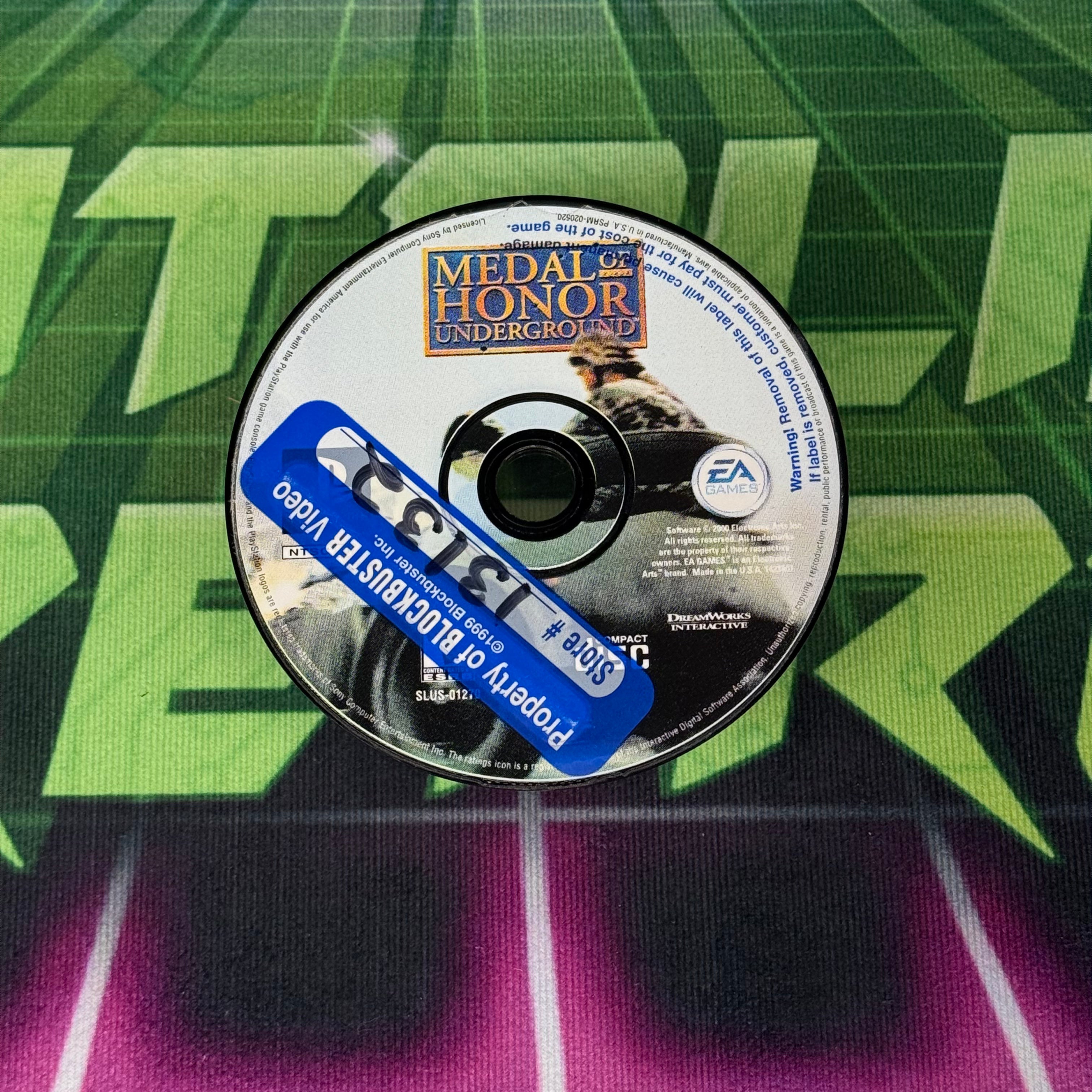 Medal of Honor: Underground | PS1