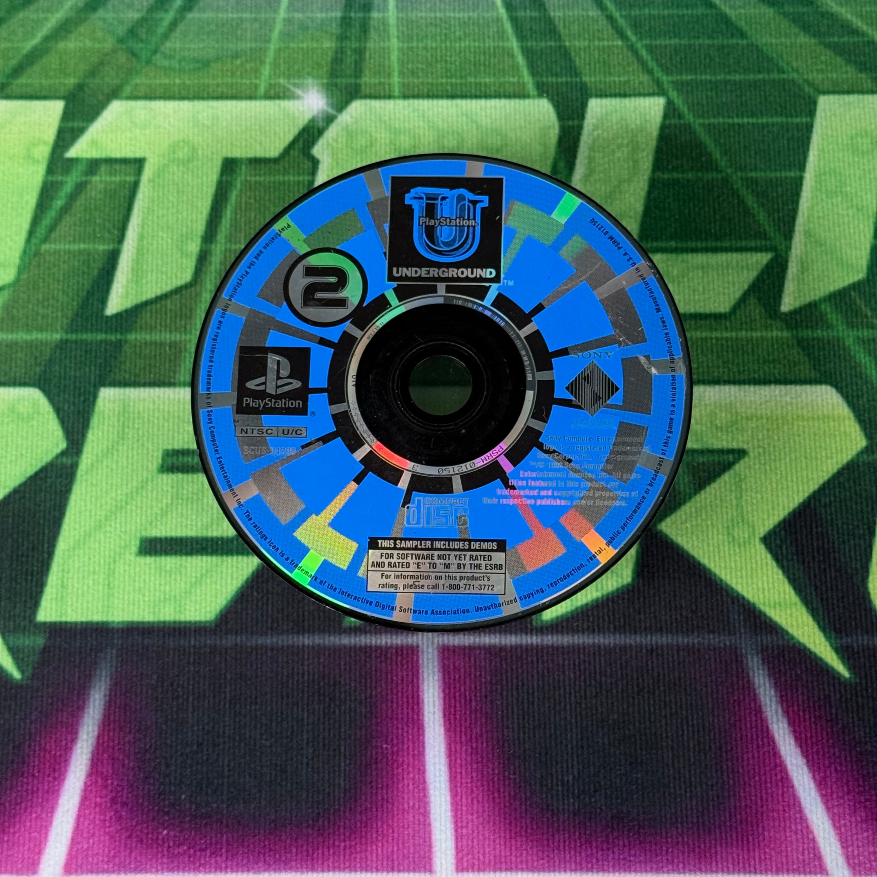 PlayStation Underground Jampack Demo Disc 2 | PS1