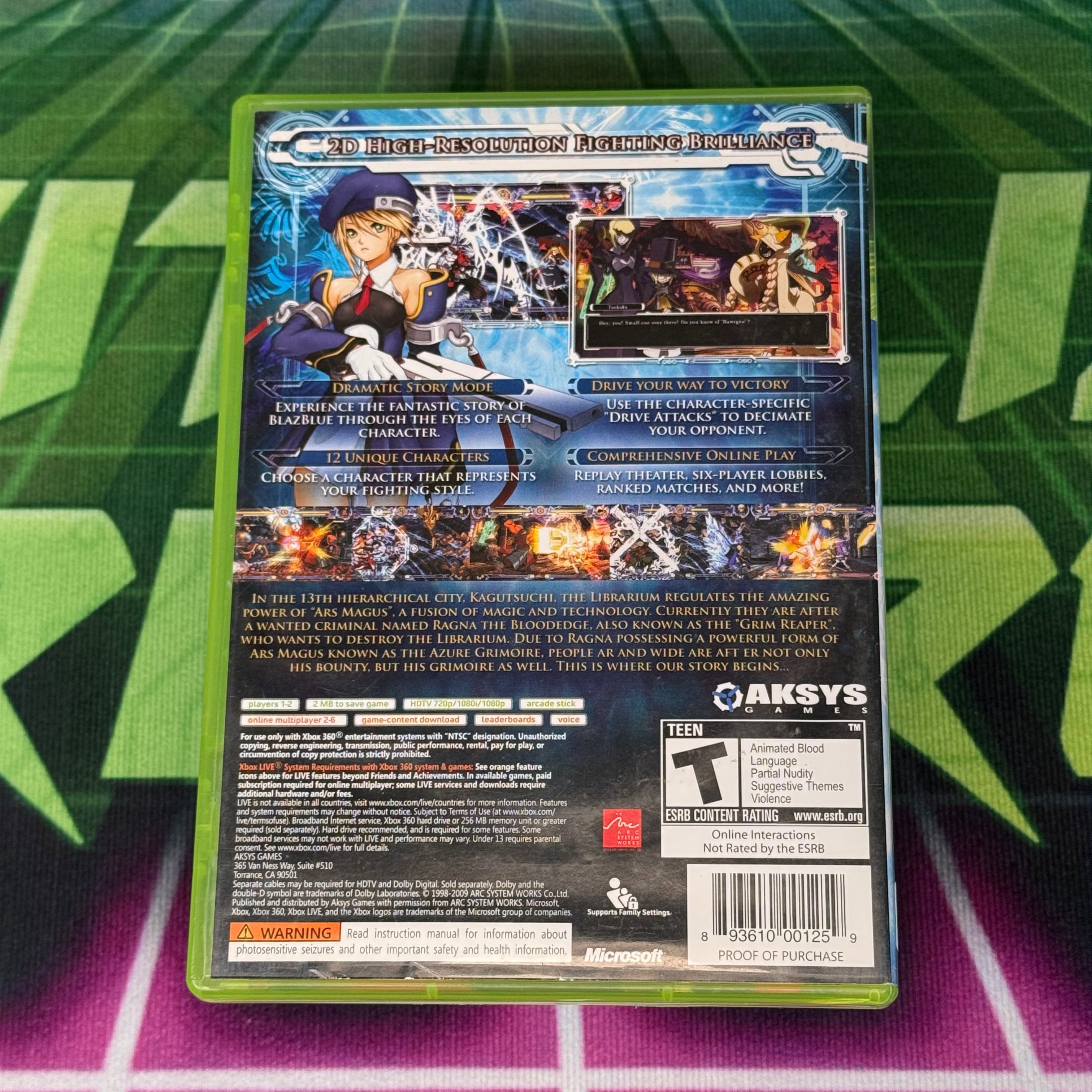 BlazBlue: Calamity Trigger | Xbox 360