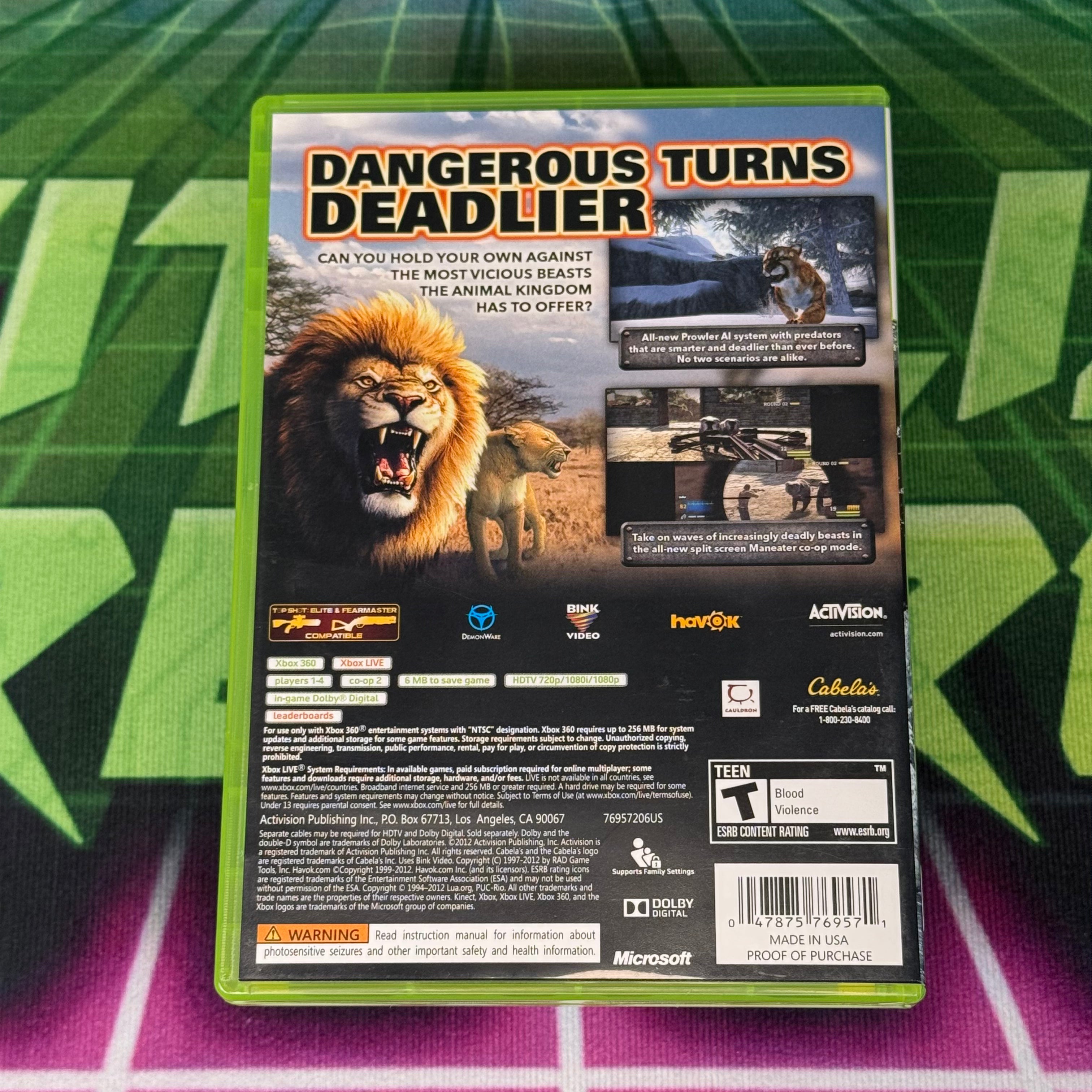 Cabela’s Dangerous Hunts 2013 | Xbox 360
