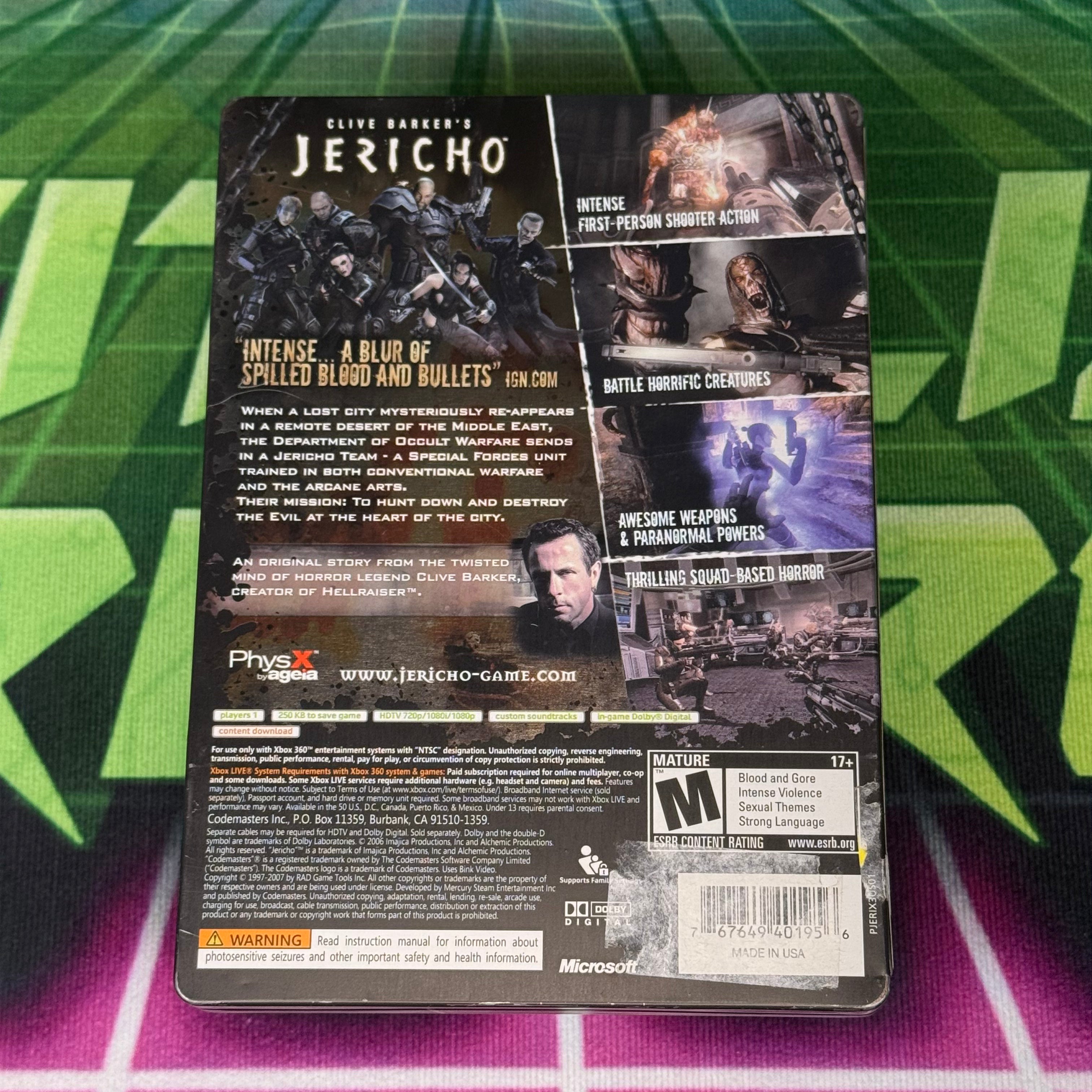Clive Barker’s Jericho (Special Edition) | Xbox 360