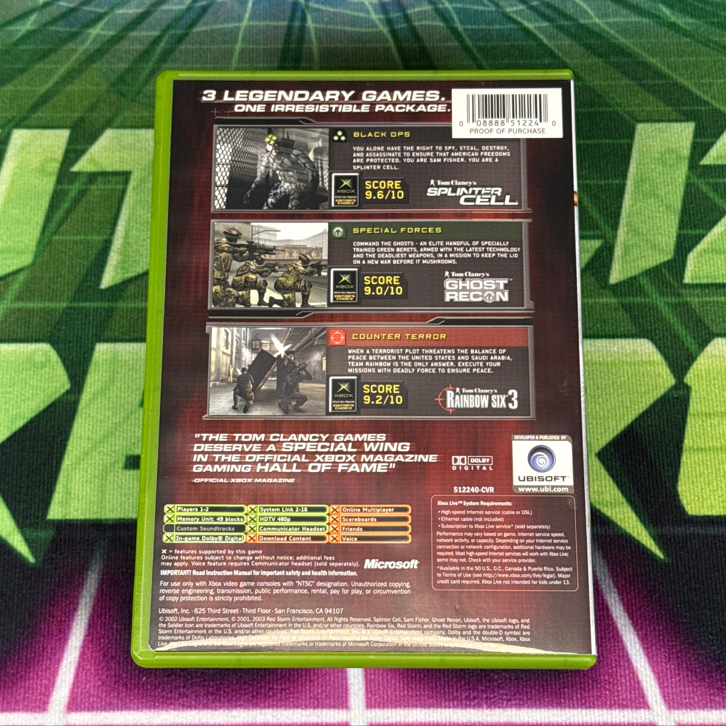 Tom Clancy’s Classic Trilogy (Platinum Hits) | Xbox