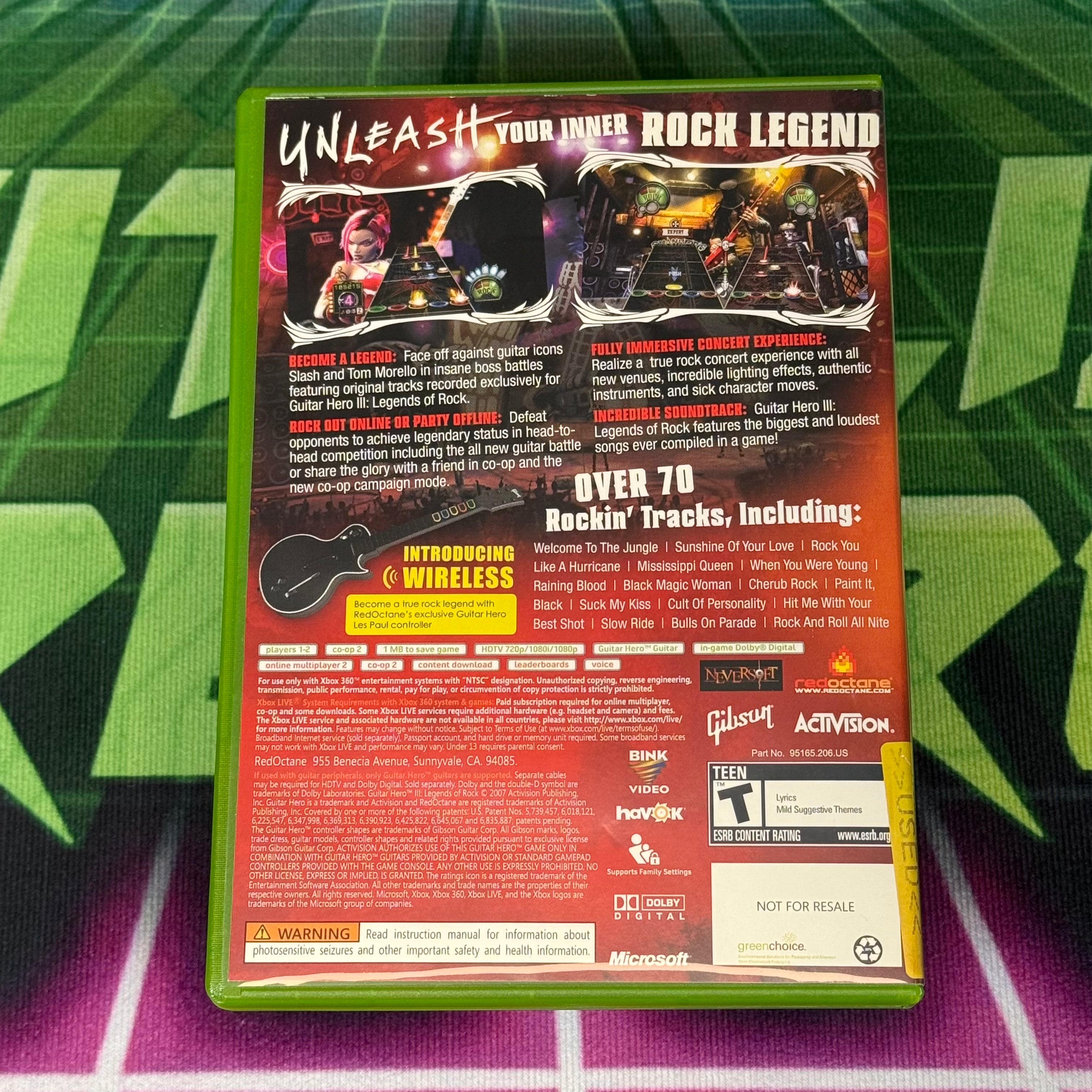 Guitar Hero III: Legends of Rock | Xbox 360