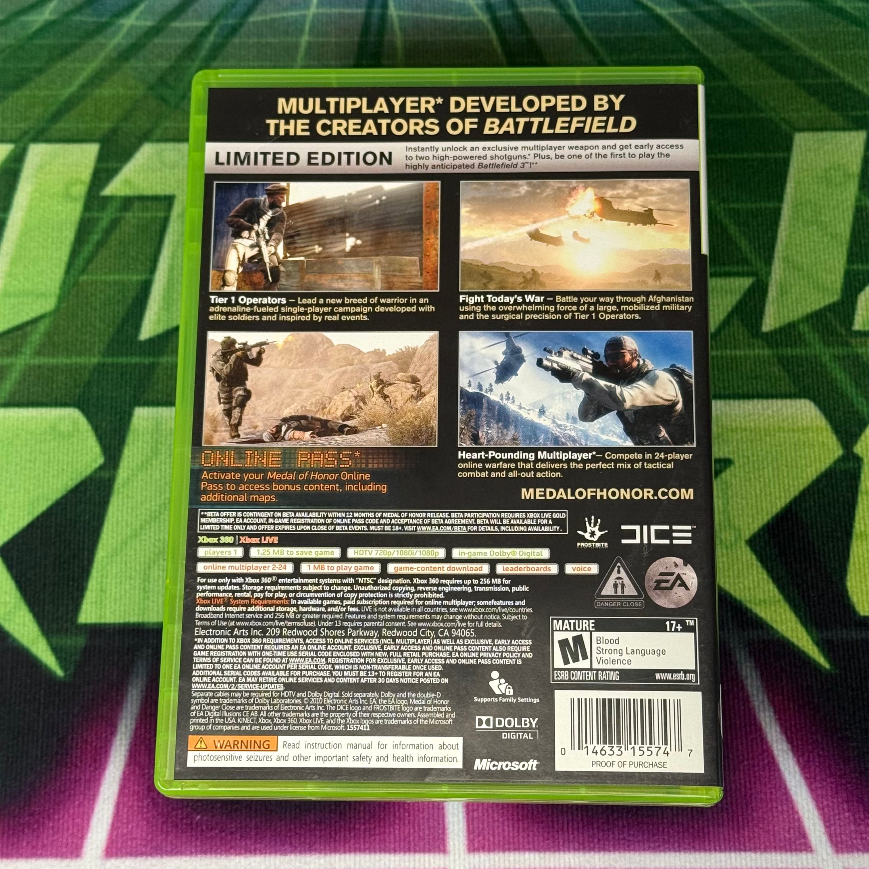 Medal of Honor (Limited Edition) | Xbox 360