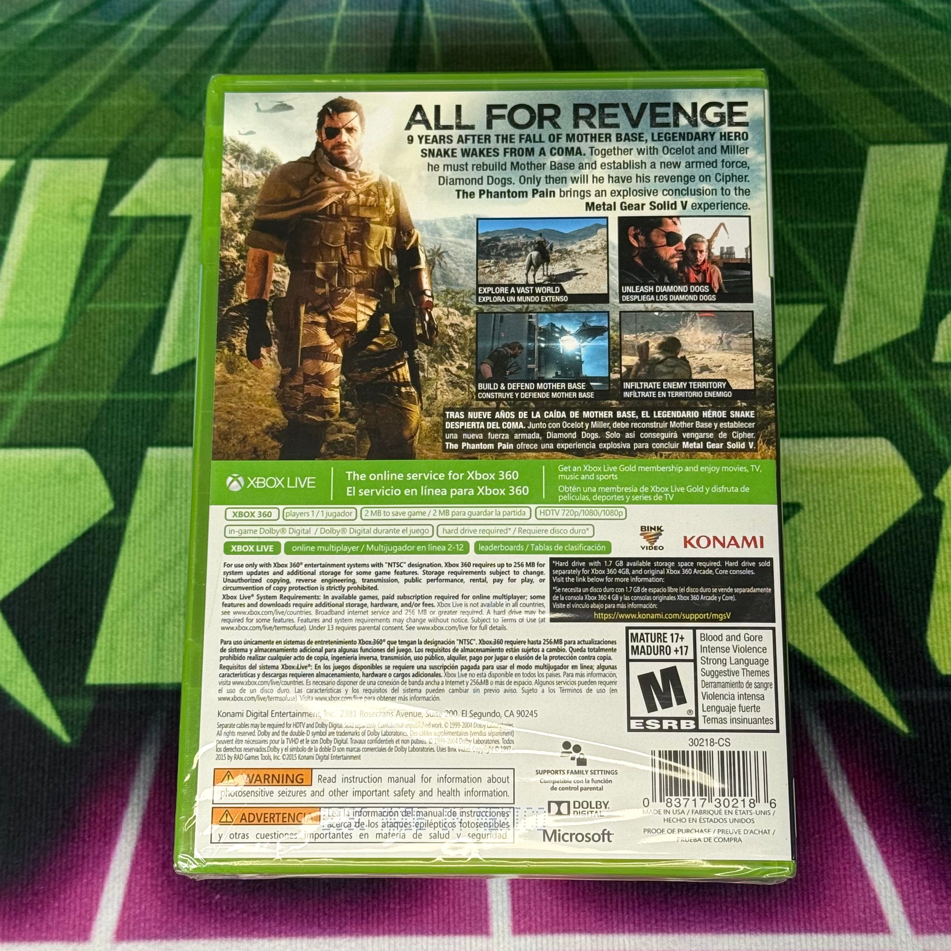 Metal Gear Solid V: The Phantom Pain | Xbox 360