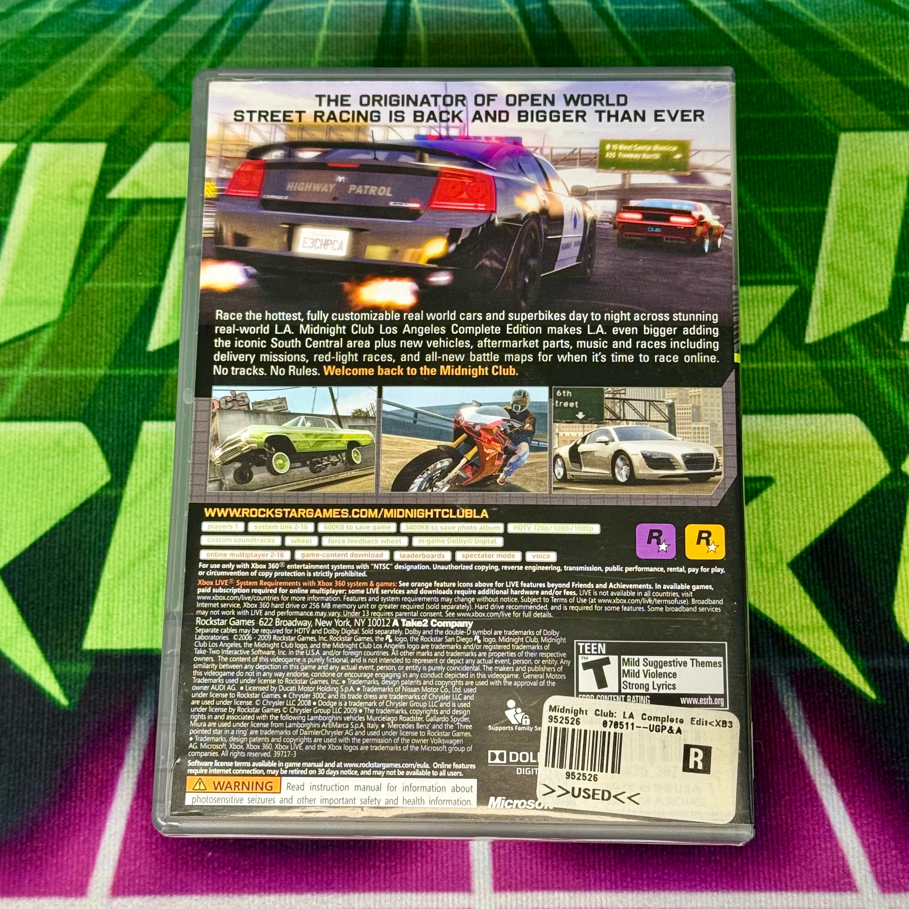 Midnight Club: Los Angeles (Complete Edition) | Xbox 360