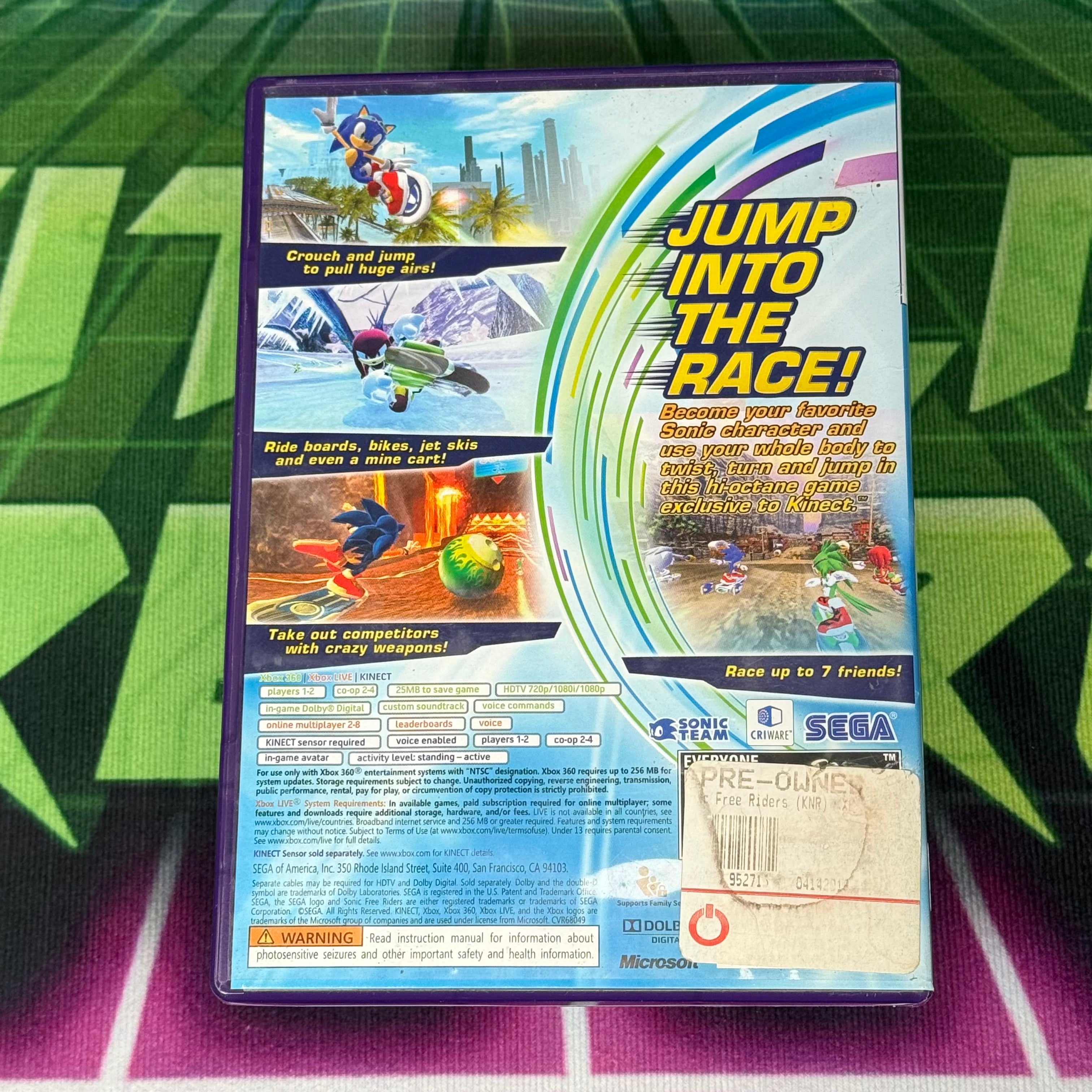 Sonic Free Riders | Xbox 360