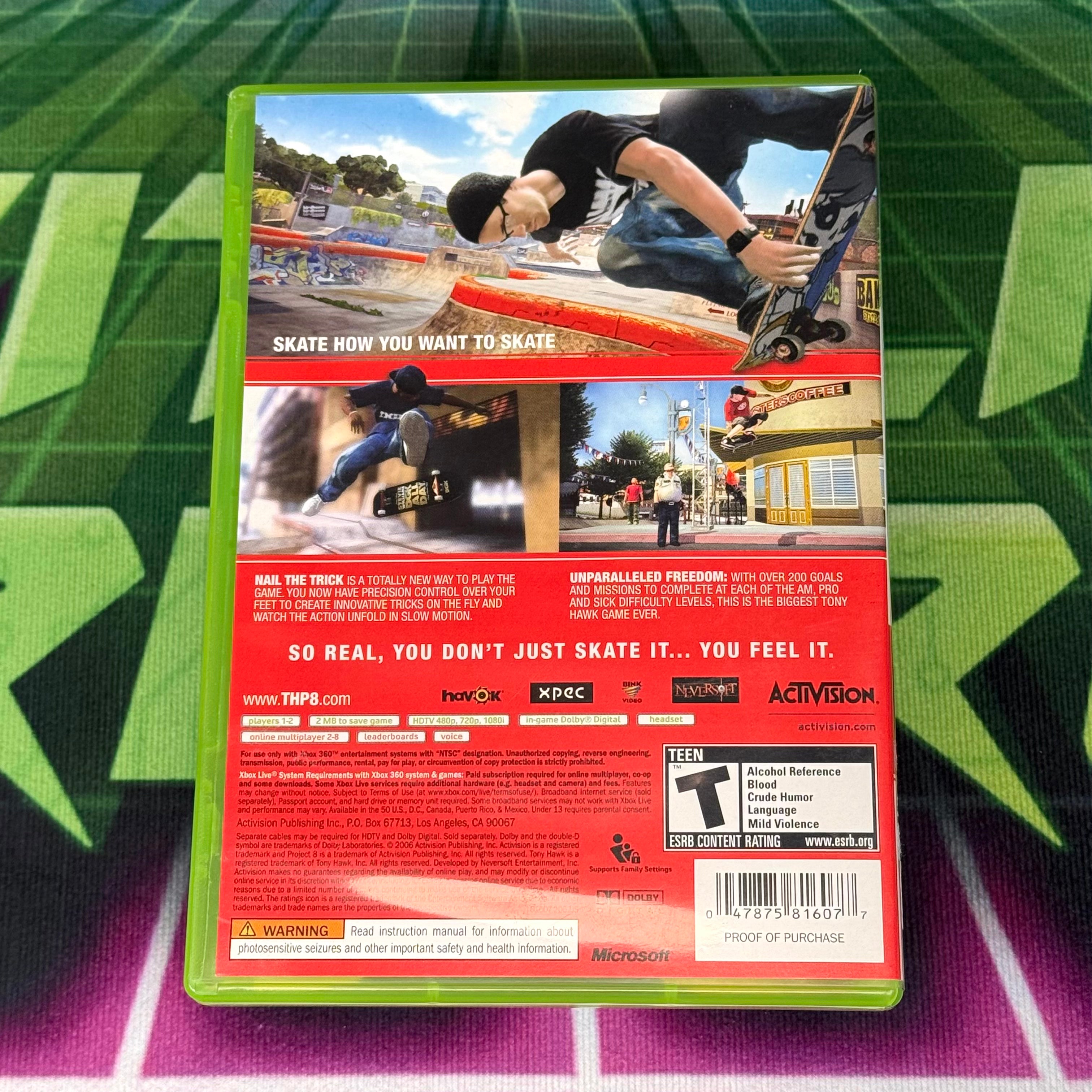 Tony Hawk’s Project 8 | Xbox 360