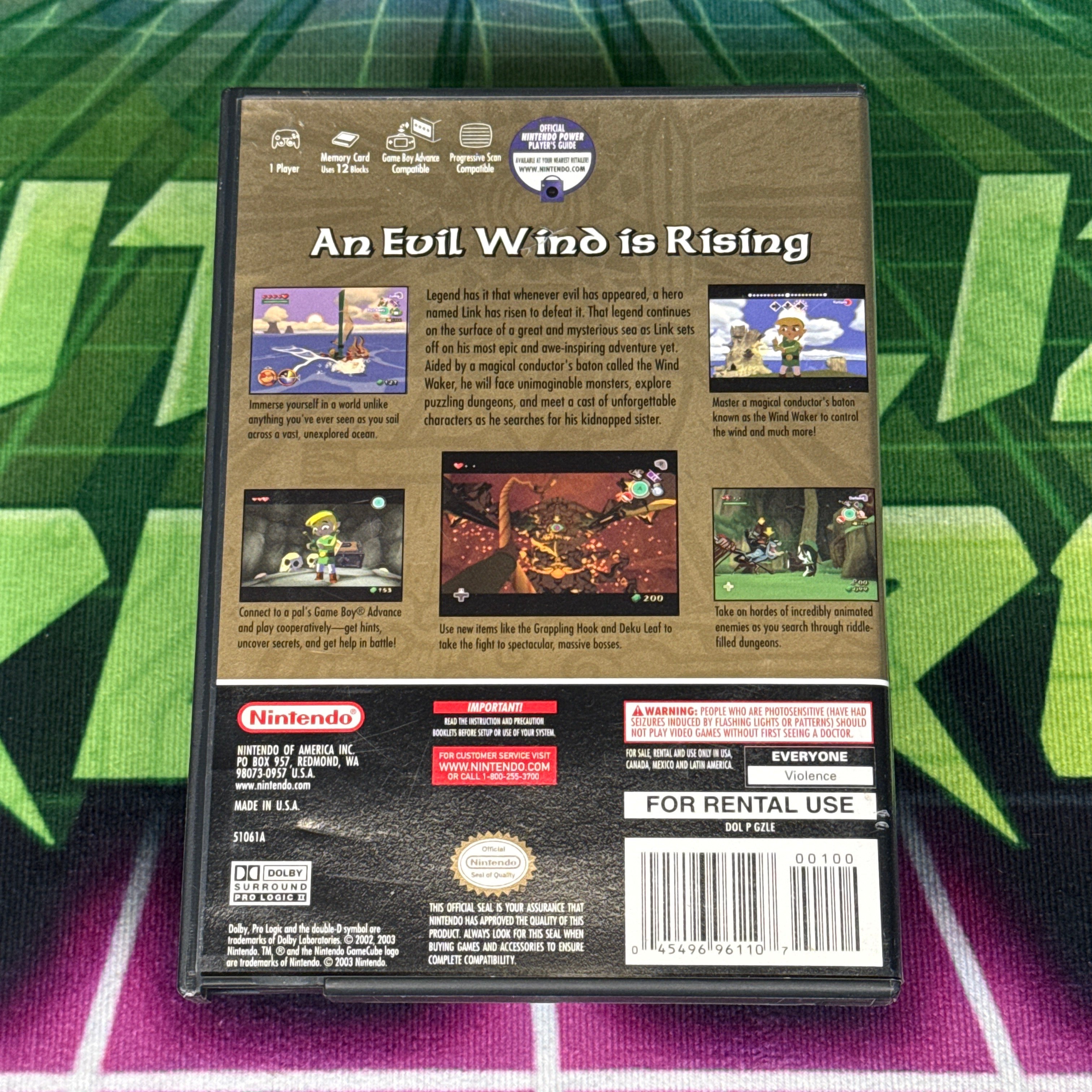 The Legend of Zelda: The Wind Waker (FOR RENTAL USE VARIANT) | Nintendo GameCube