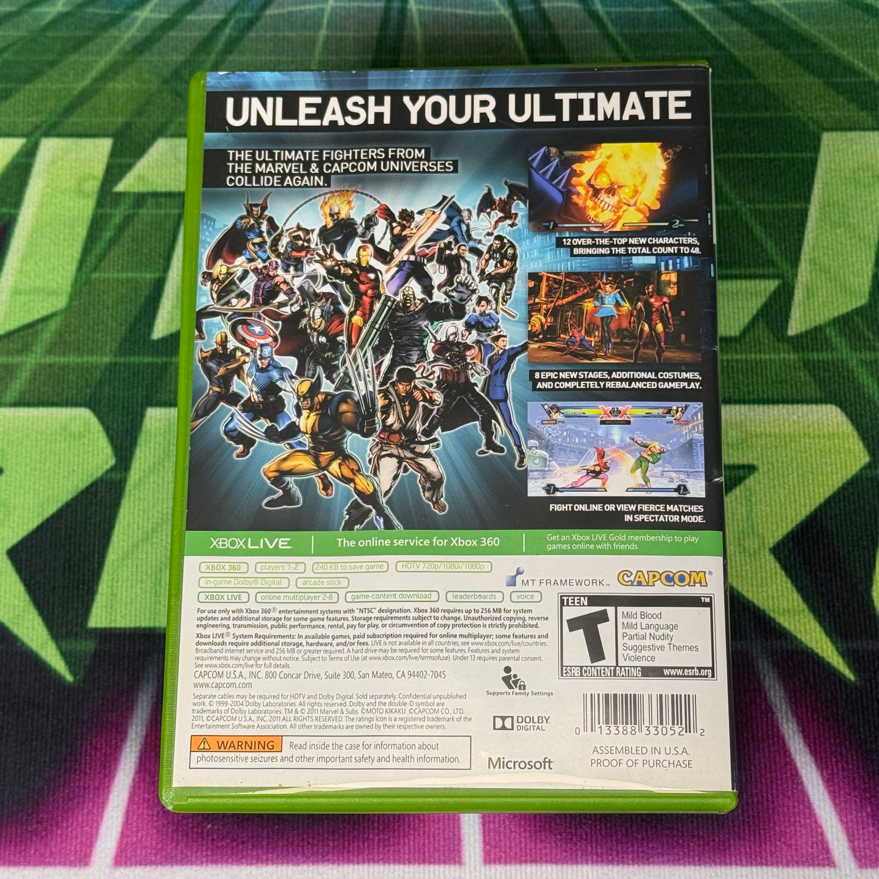 Ultimate Marvel vs. Capcom 3 | Xbox 360