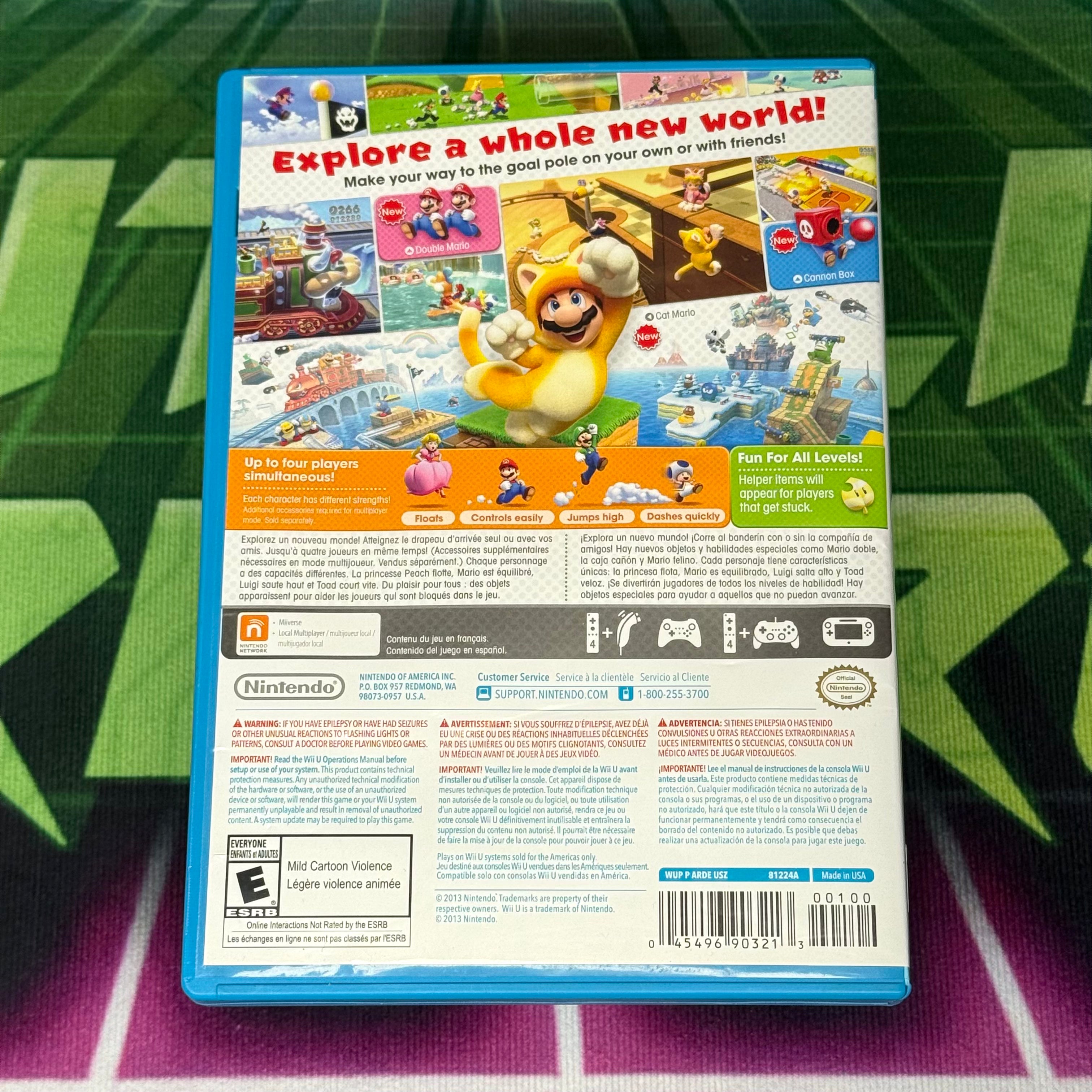 Super Mario 3D World (no manual) | Wii U
