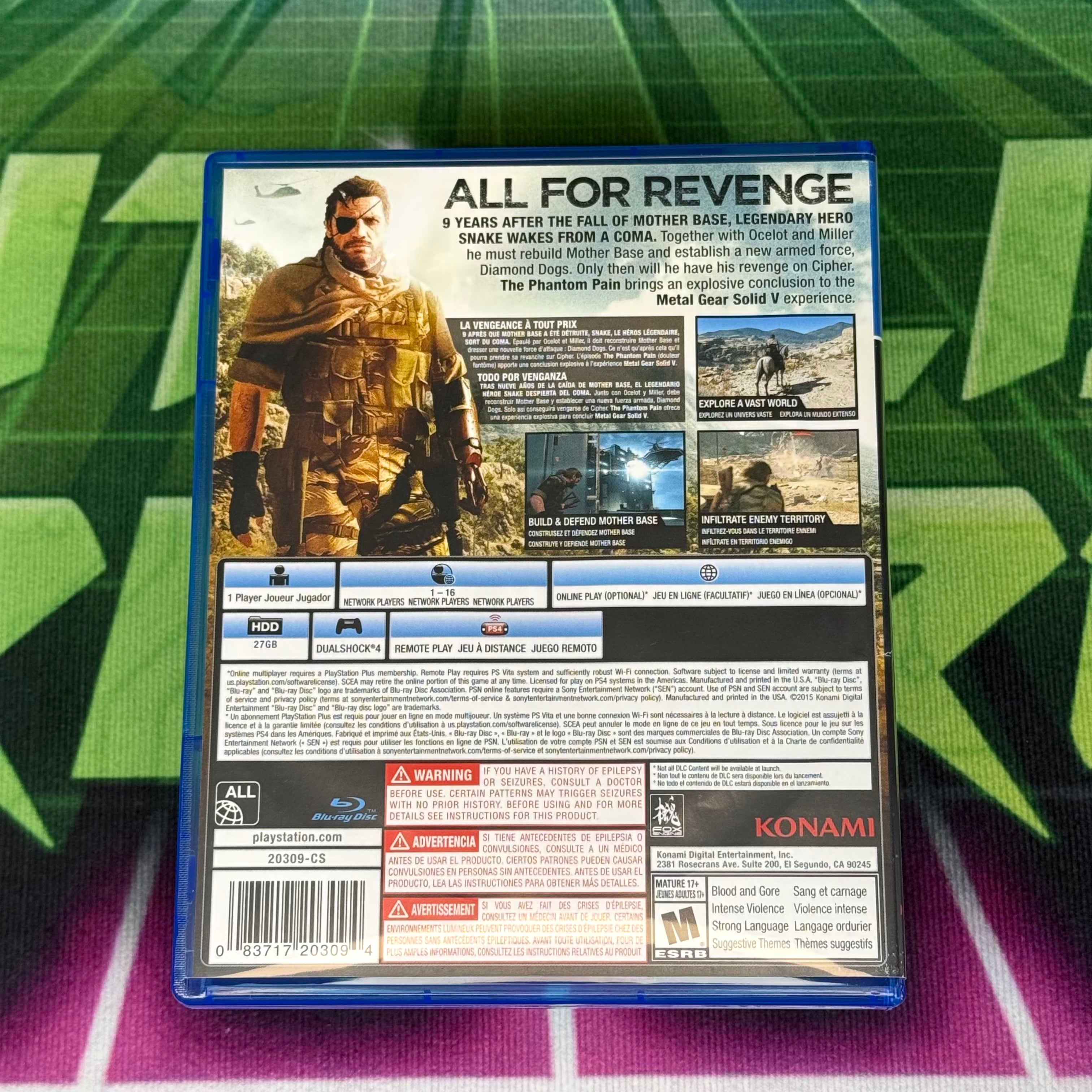 Metal Gear Solid V: The Phantom Pain | PS4