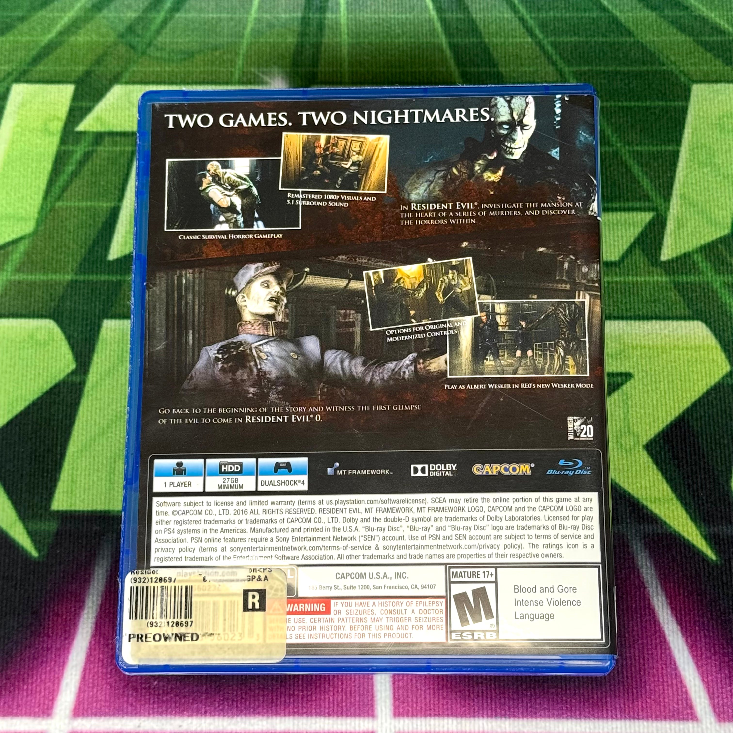 Resident Evil: Origins Collection | PS4