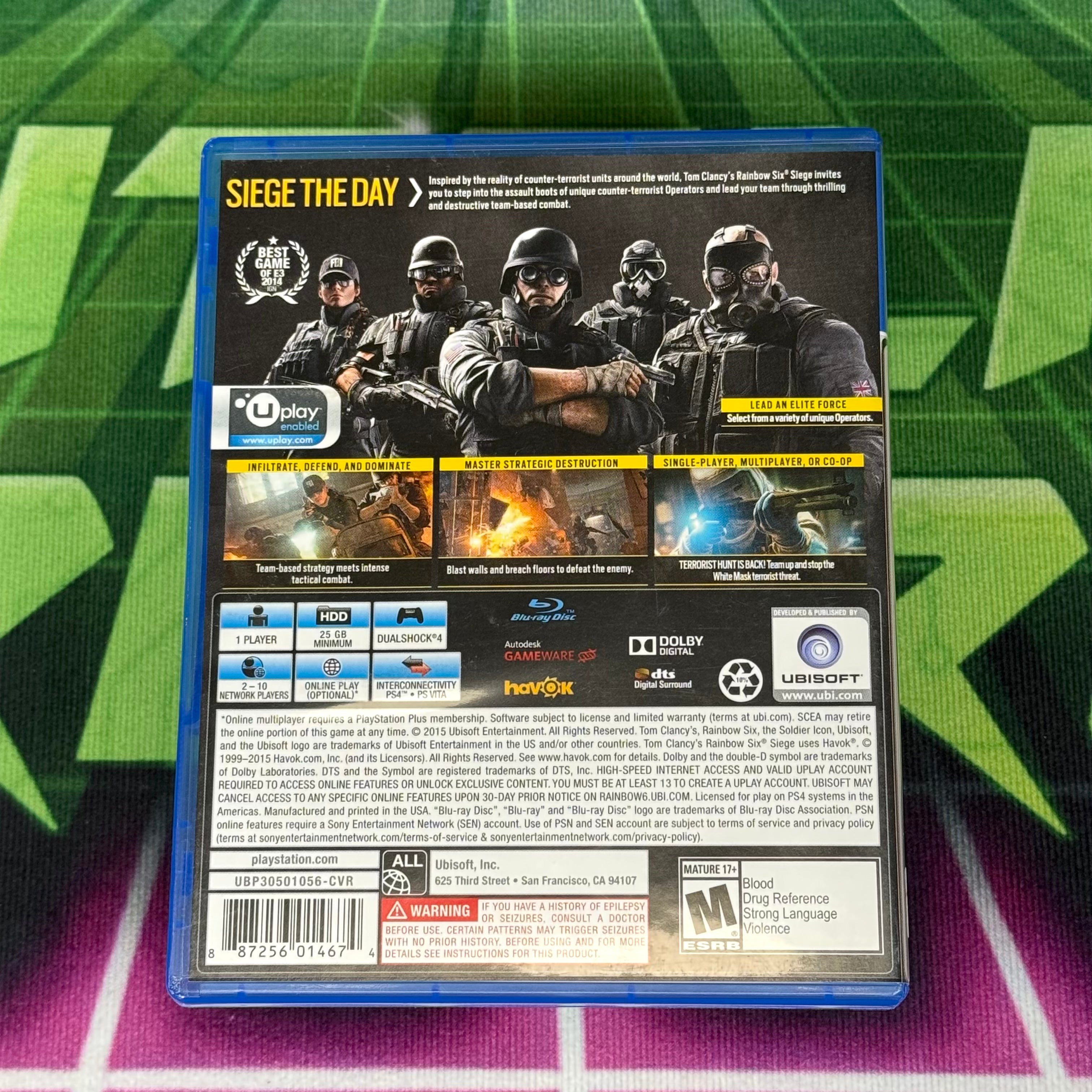 Tom Clancy’s Rainbow Six Siege | PS4