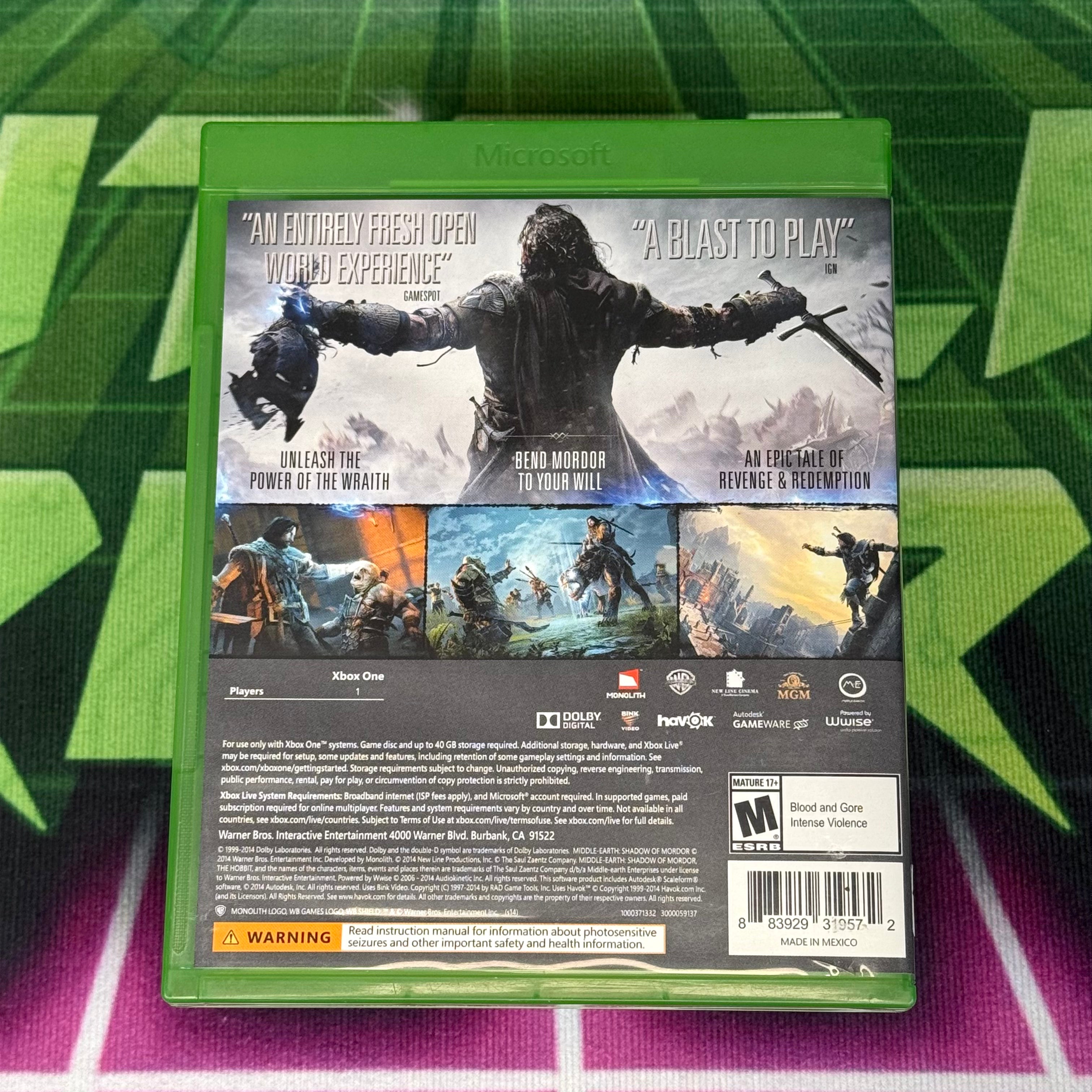 Middle-earth: Shadow of Mordor | Xbox One