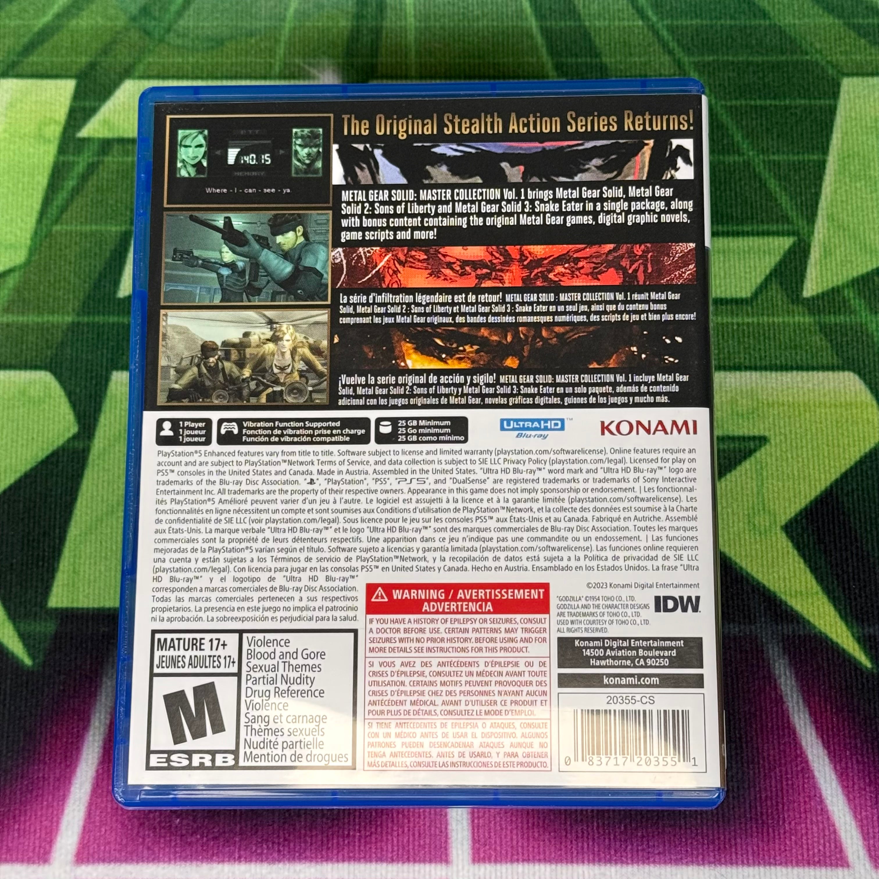 Metal Gear Solid: Master Collection Vol. 1 | PS5