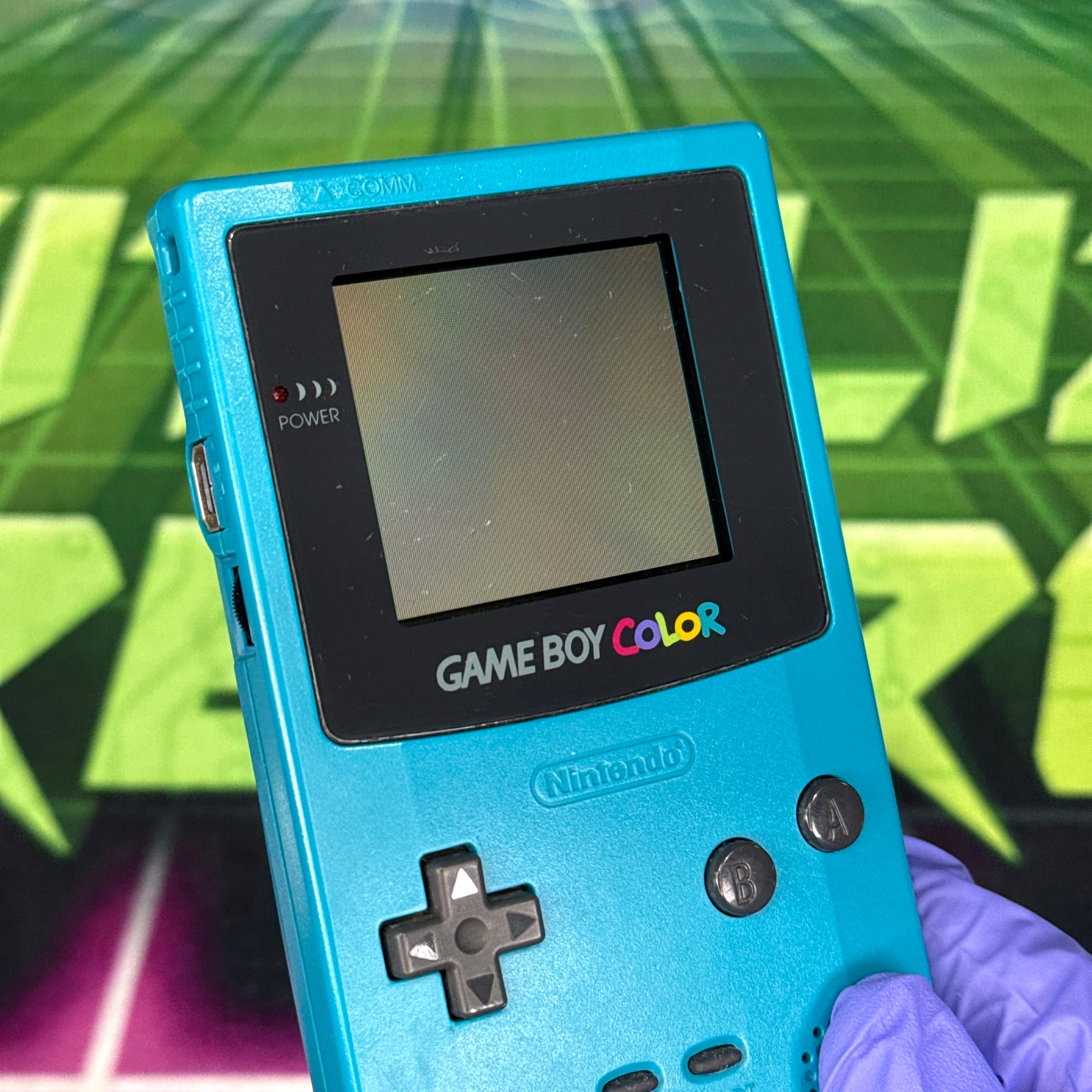 Nintendo GameBoy Color – Teal (Blue) – Tested & Working
