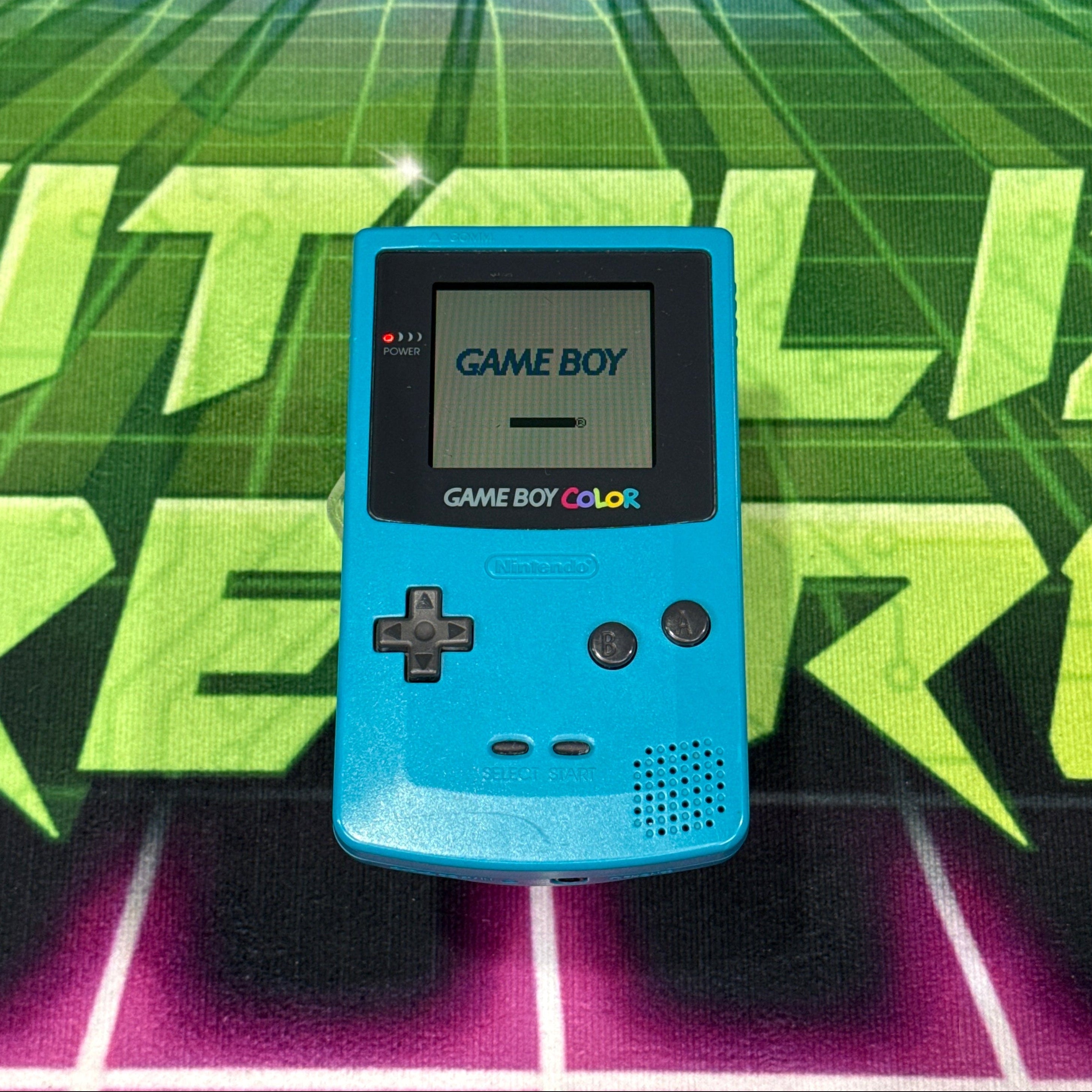 Nintendo GameBoy Color – Teal (Blue) – Tested & Working