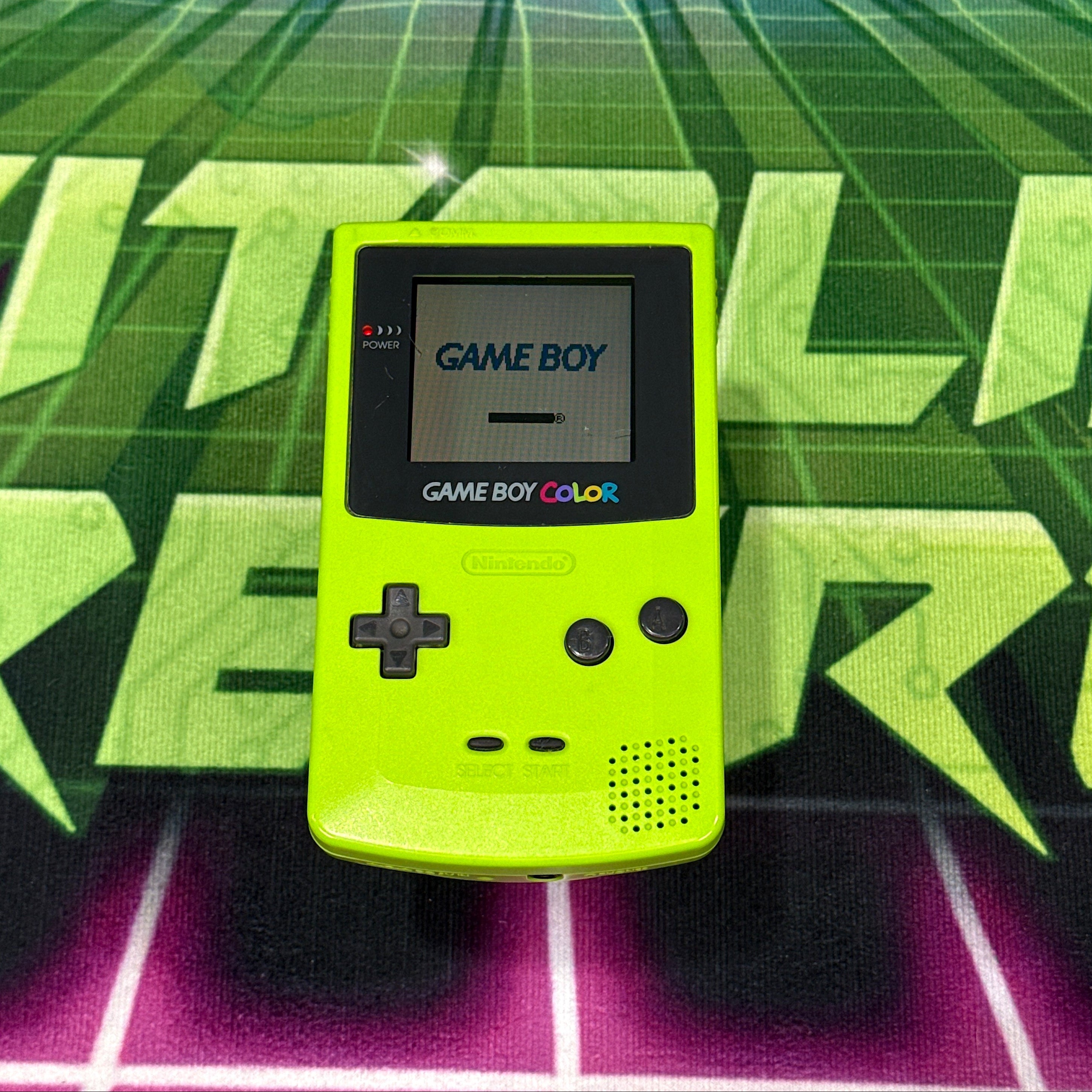 Nintendo GameBoy Color – Kiwi (Green) – Tested & Working