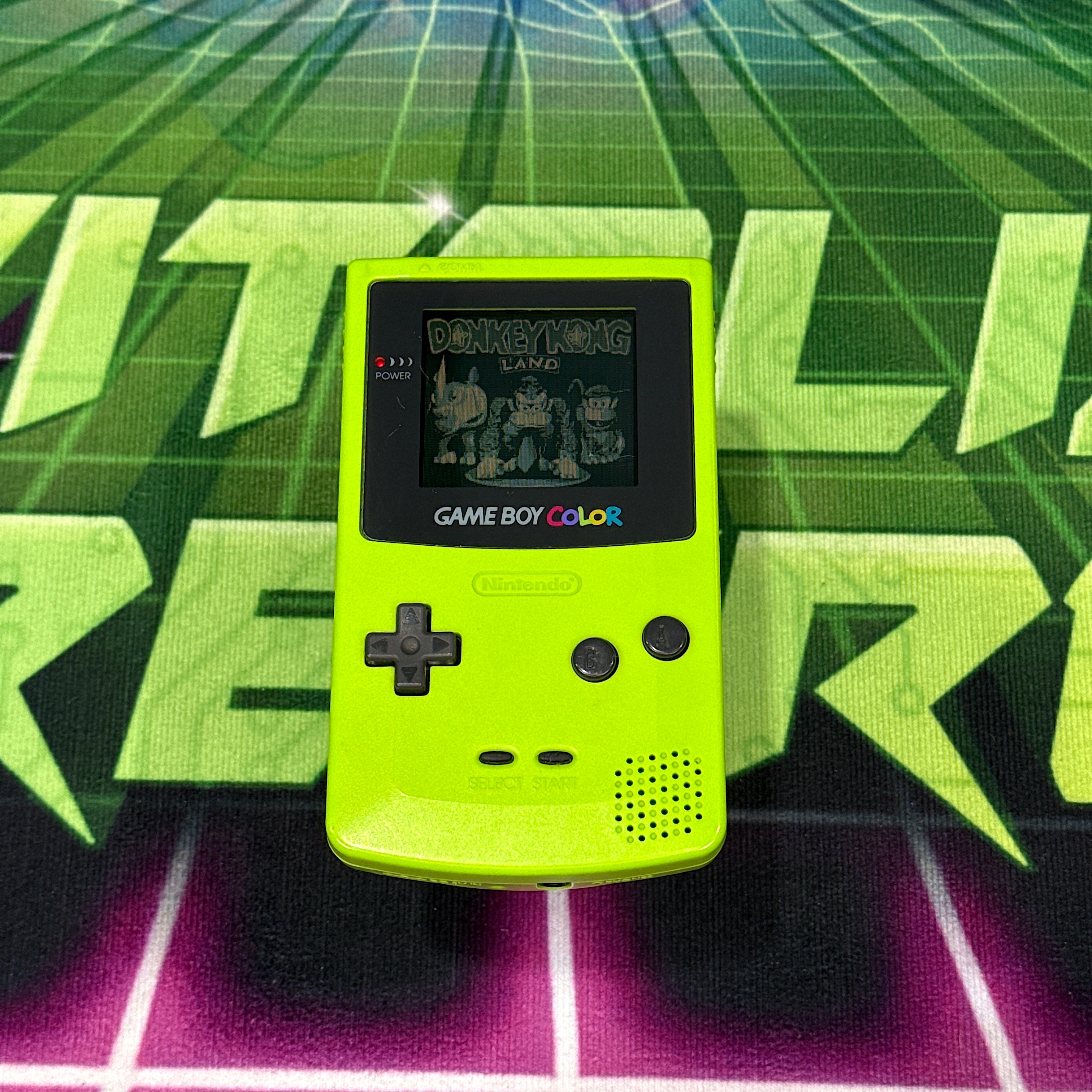 Nintendo GameBoy Color – Kiwi (Green) – Tested & Working