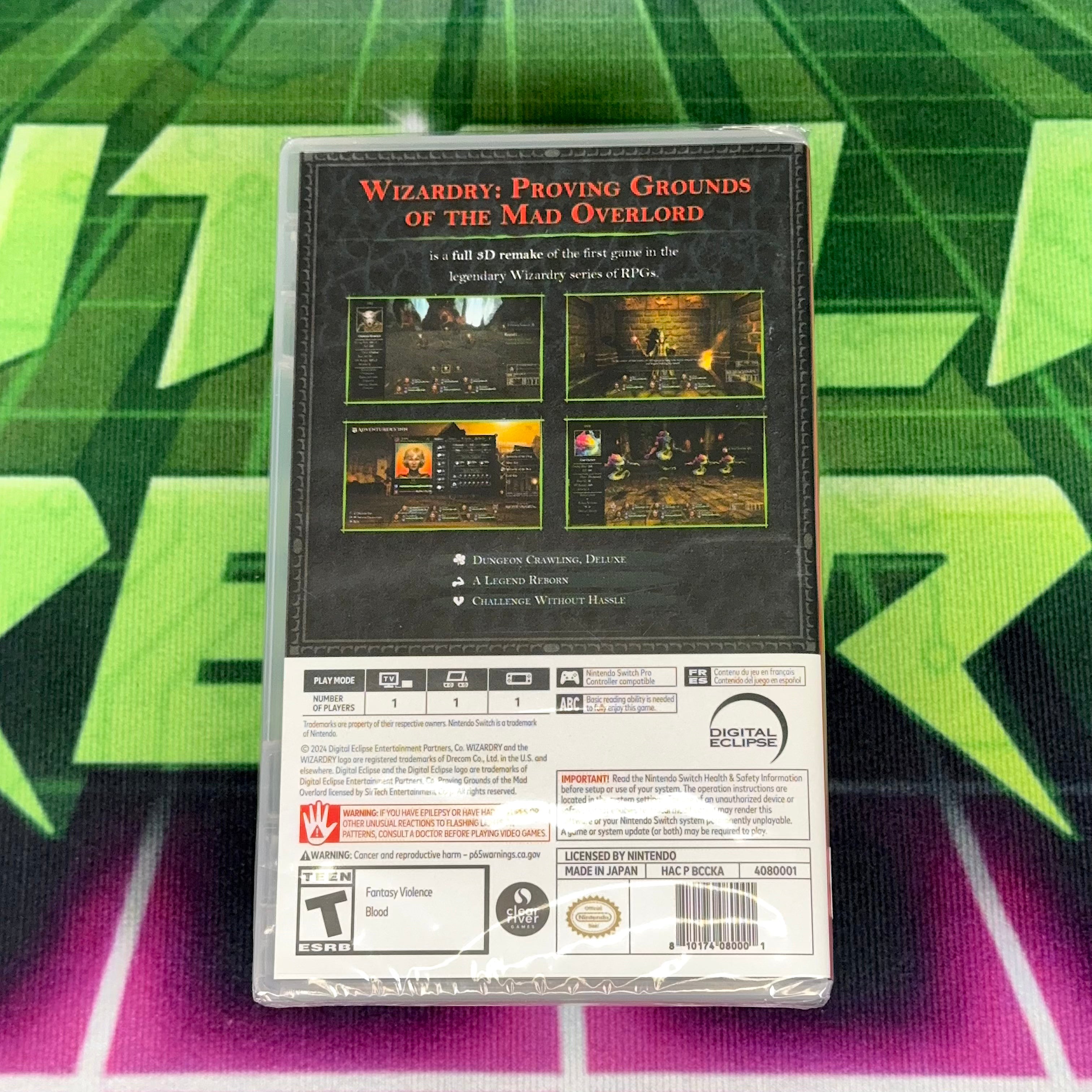 Wizardry: Proving Grounds of the Mad Overlord | Nintendo Switch