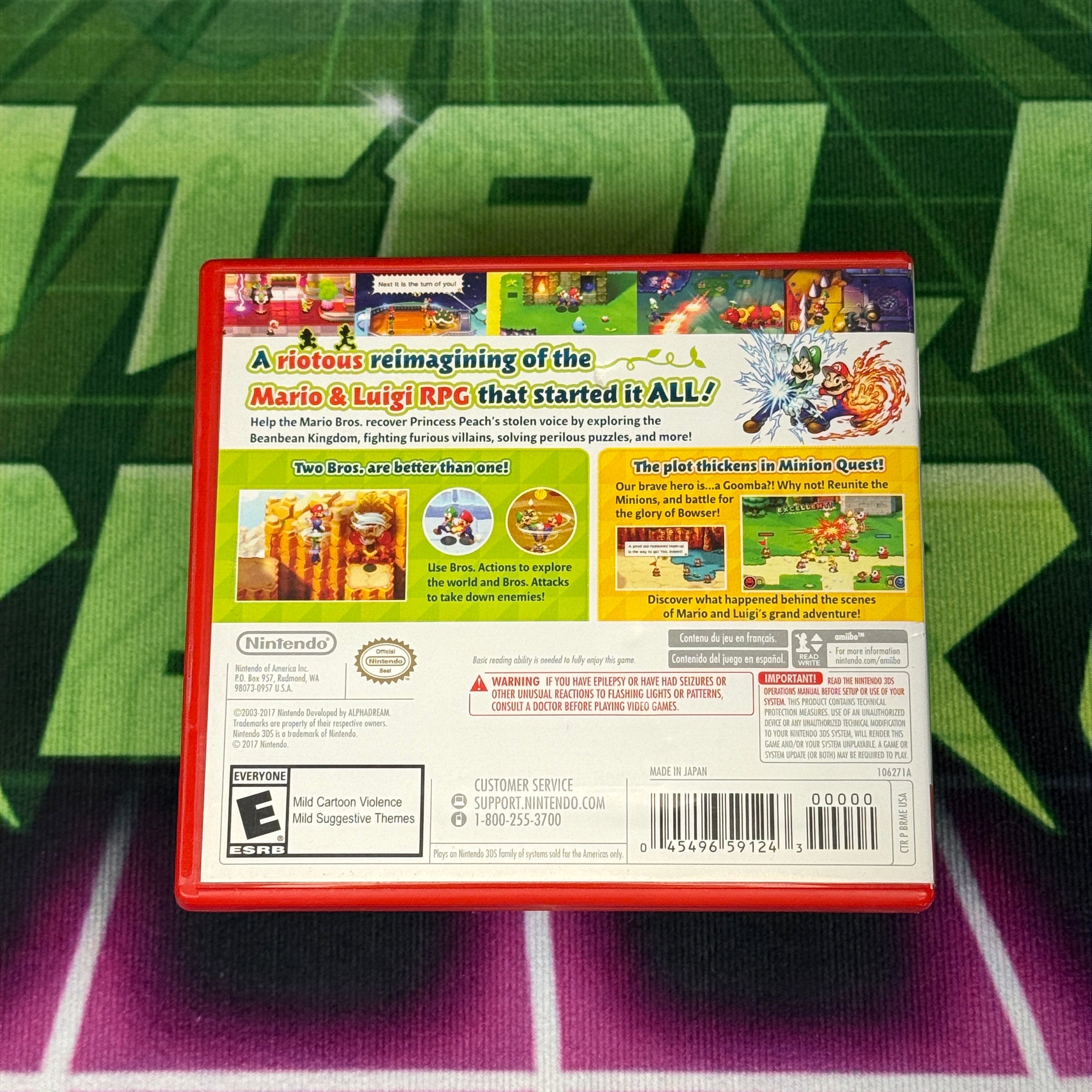 Mario & Luigi: Superstar Saga + Bowser’s Minions | Nintendo 3DS