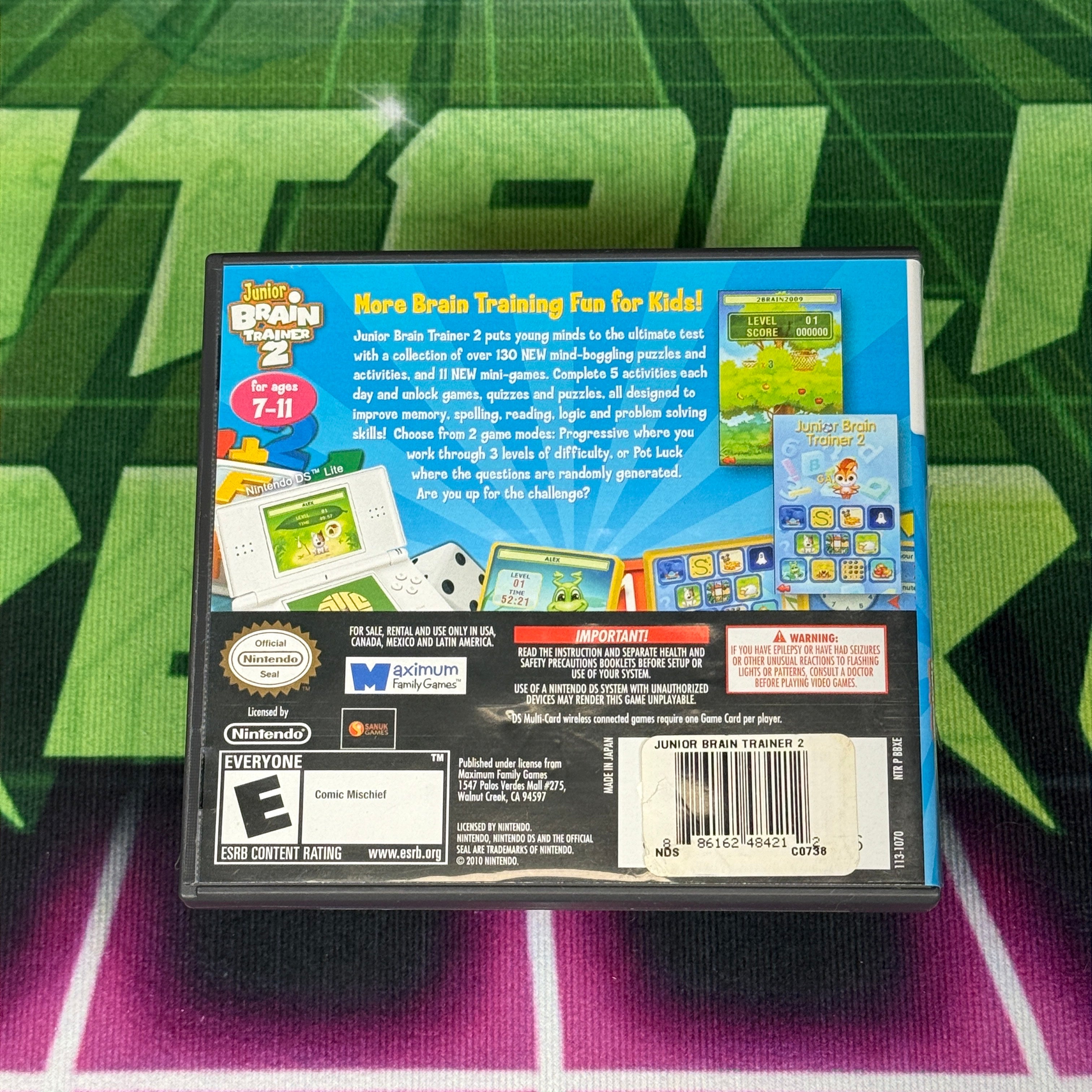 Junior Brain Trainer 2 | Nintendo DS