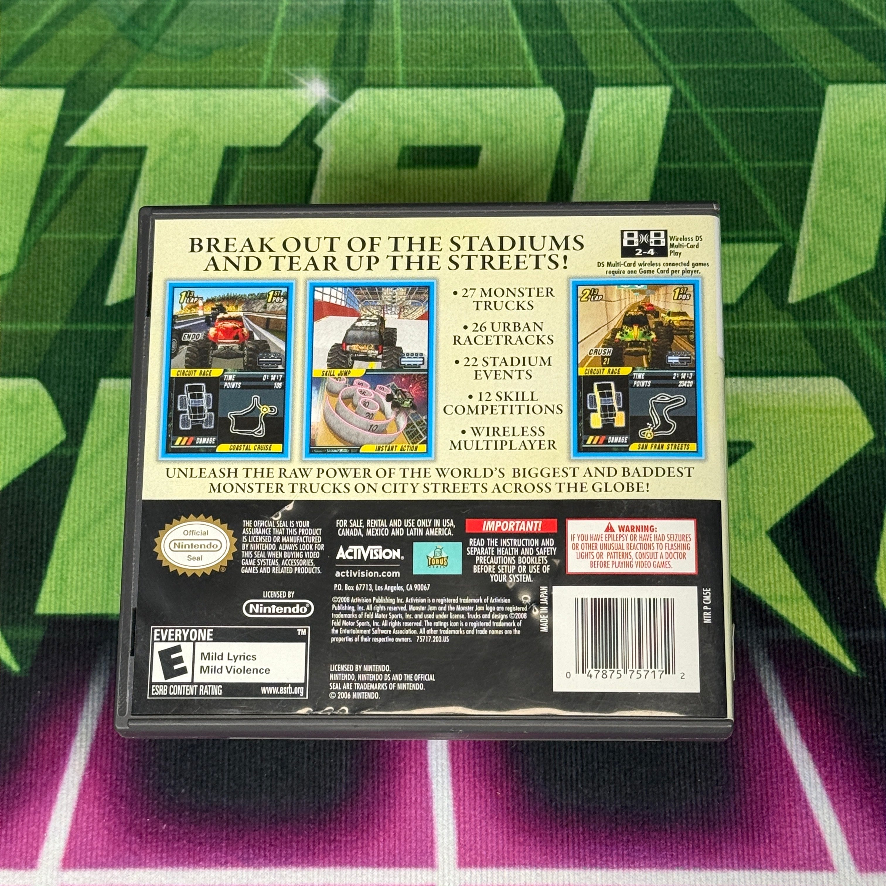 Monster Jam: Urban Assault | Nintendo DS