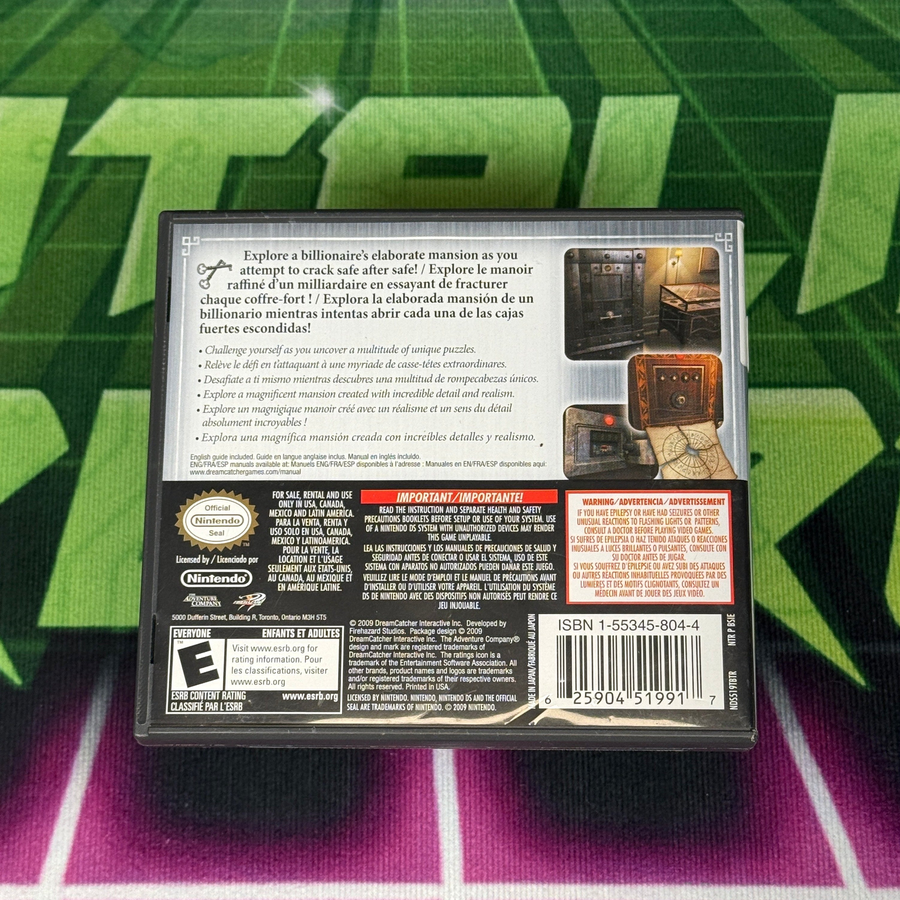 Safecracker: The Ultimate Puzzle Adventure | Nintendo DS
