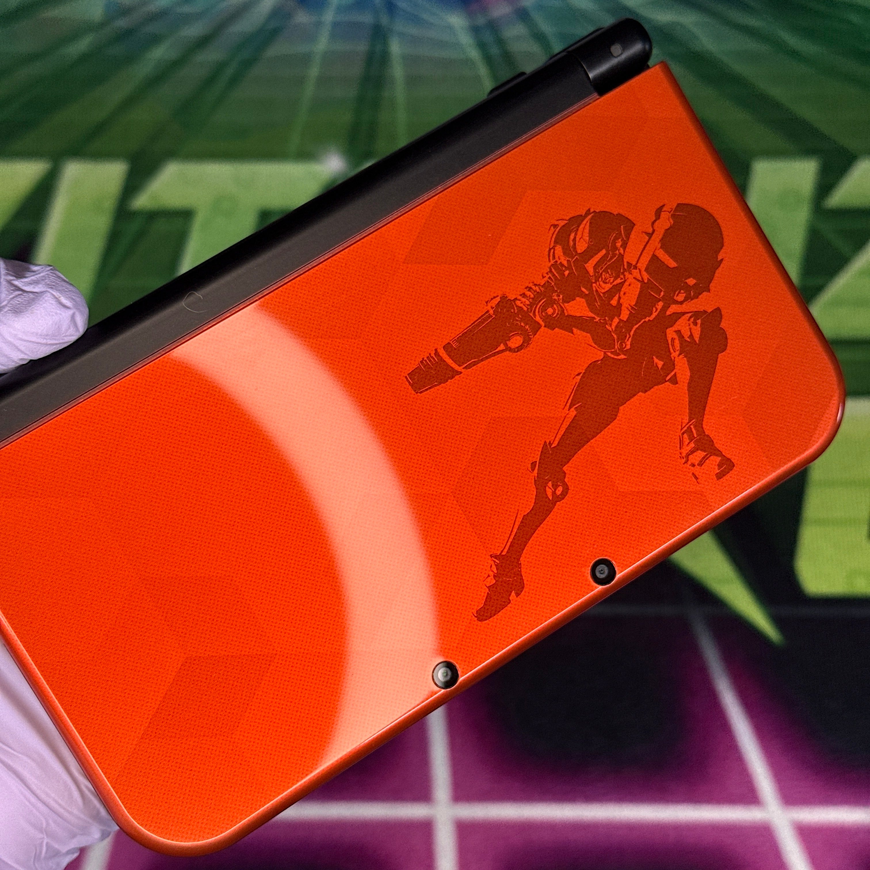 New Nintendo 3DS XL Handheld Console - Samus Edition
