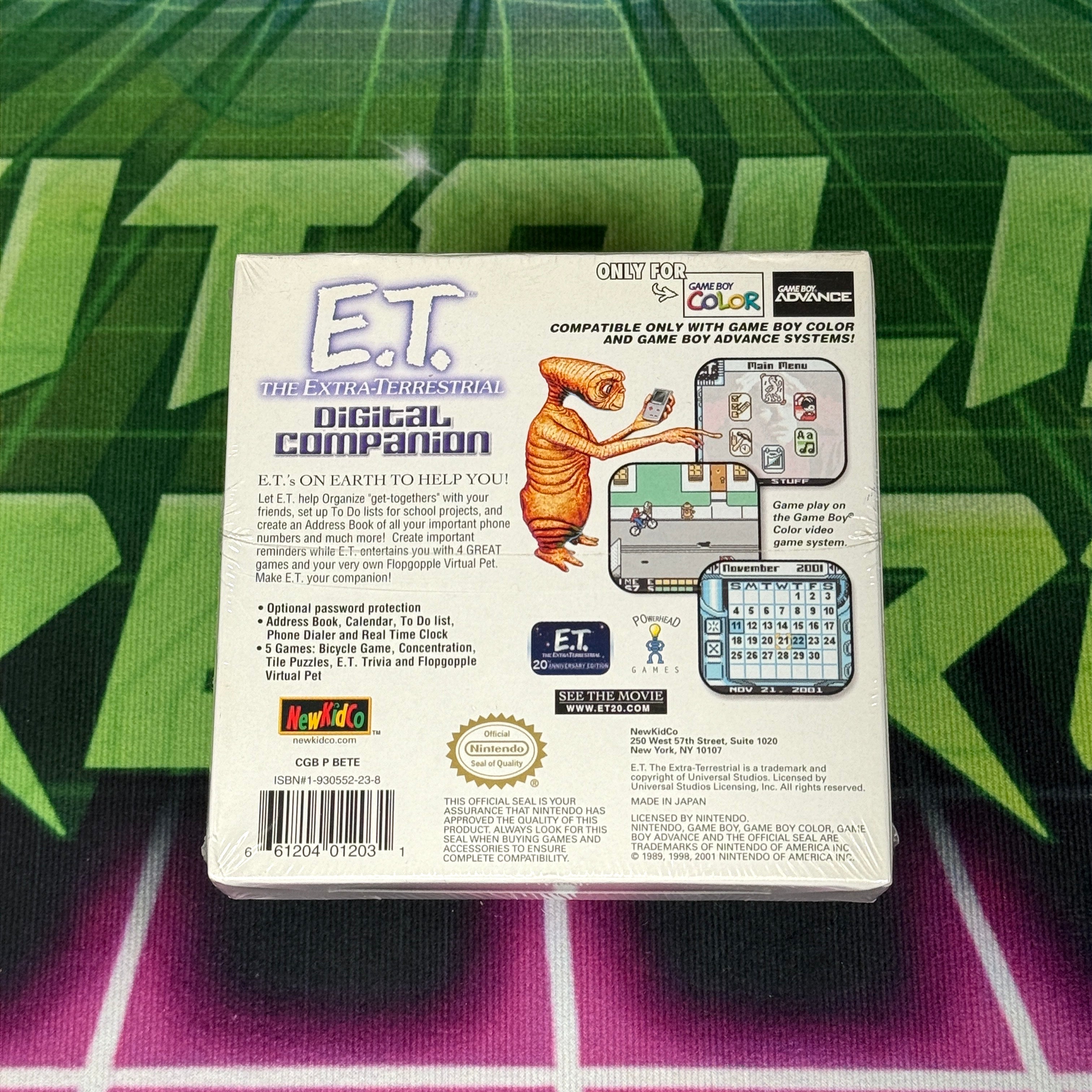 E.T. The Extra-Terrestrial: Digital Companion | GameBoy Color (New)
