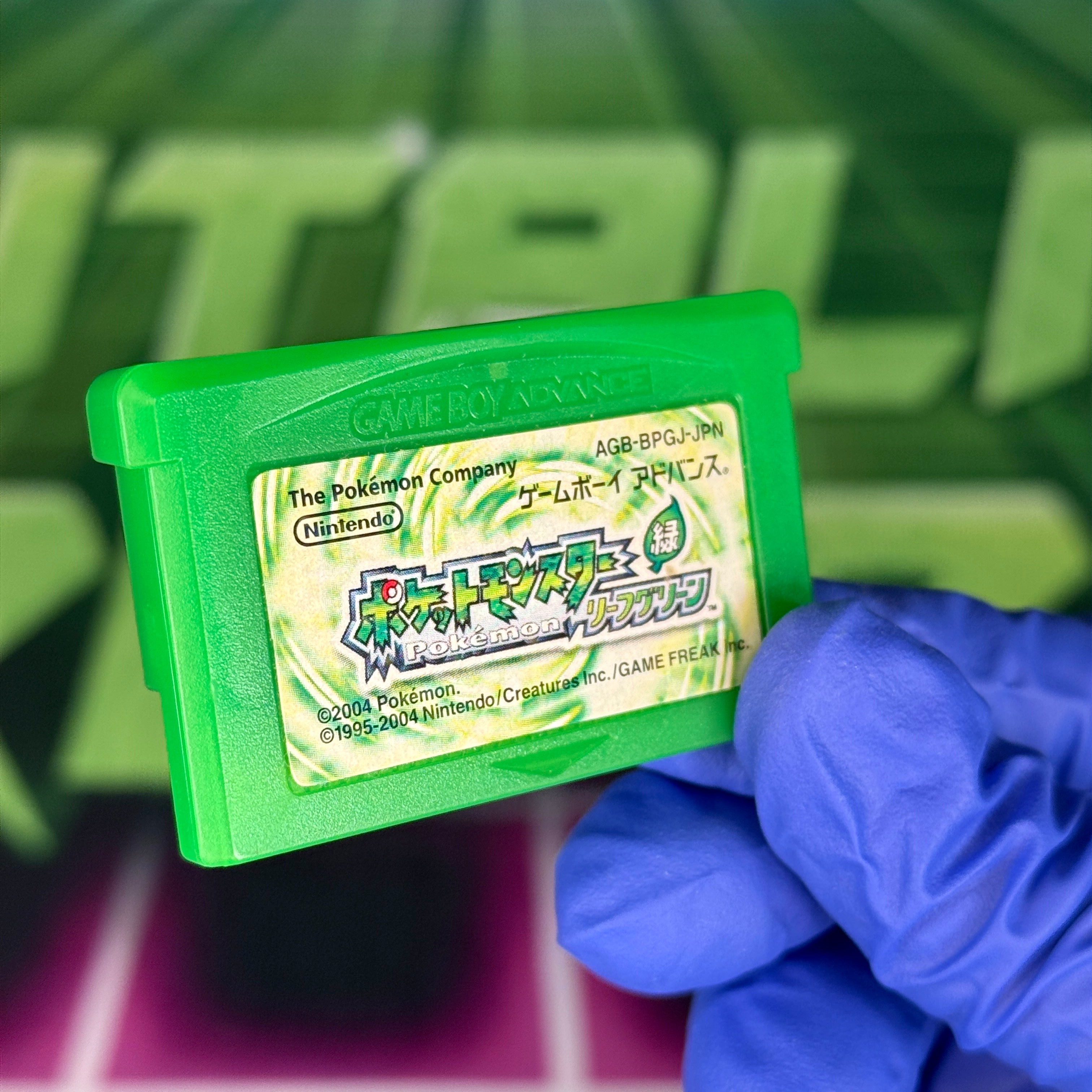 Pokémon Leaf Green | JP GameBoy Advance