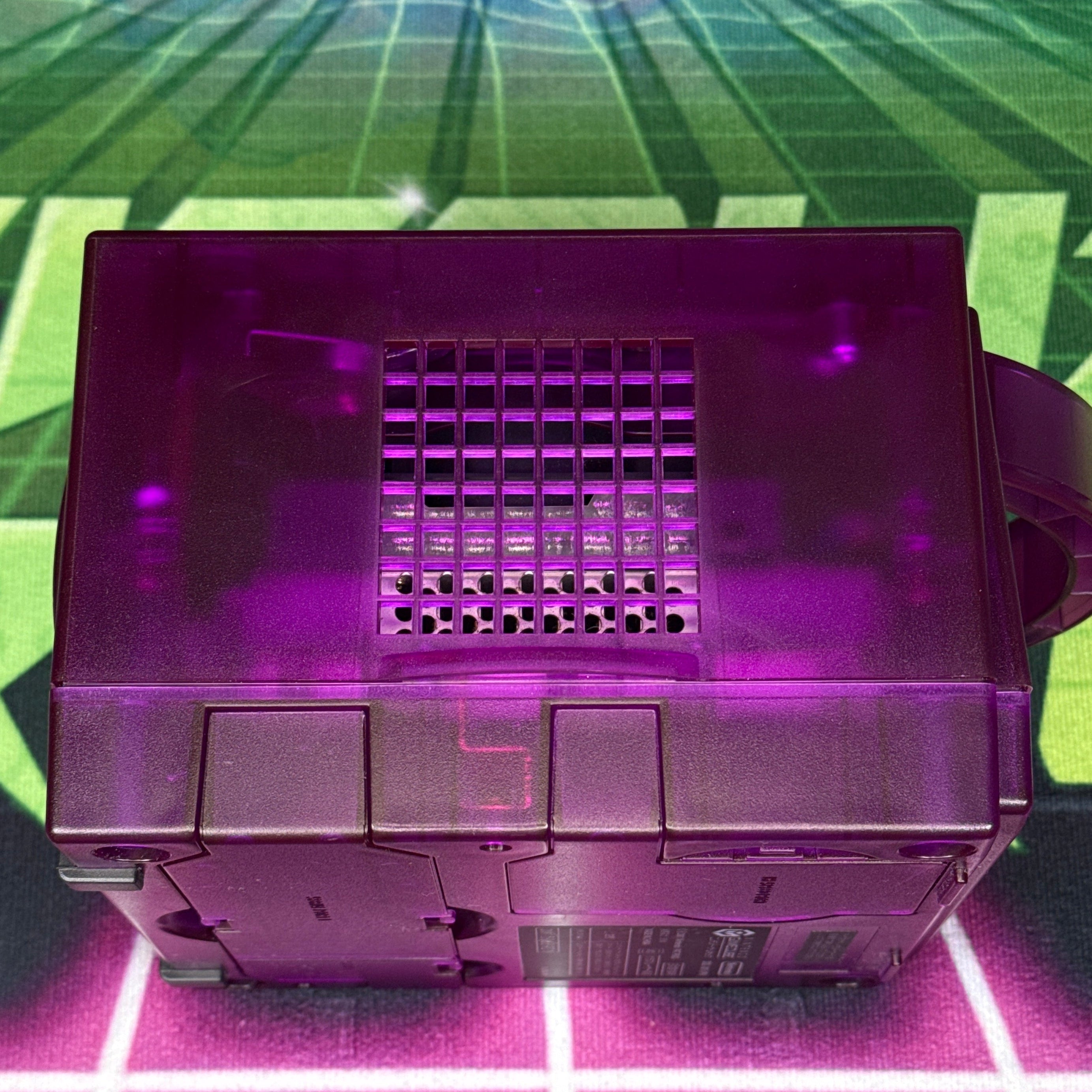 Nintendo GameCube Console – Clear Purple (Reshell)