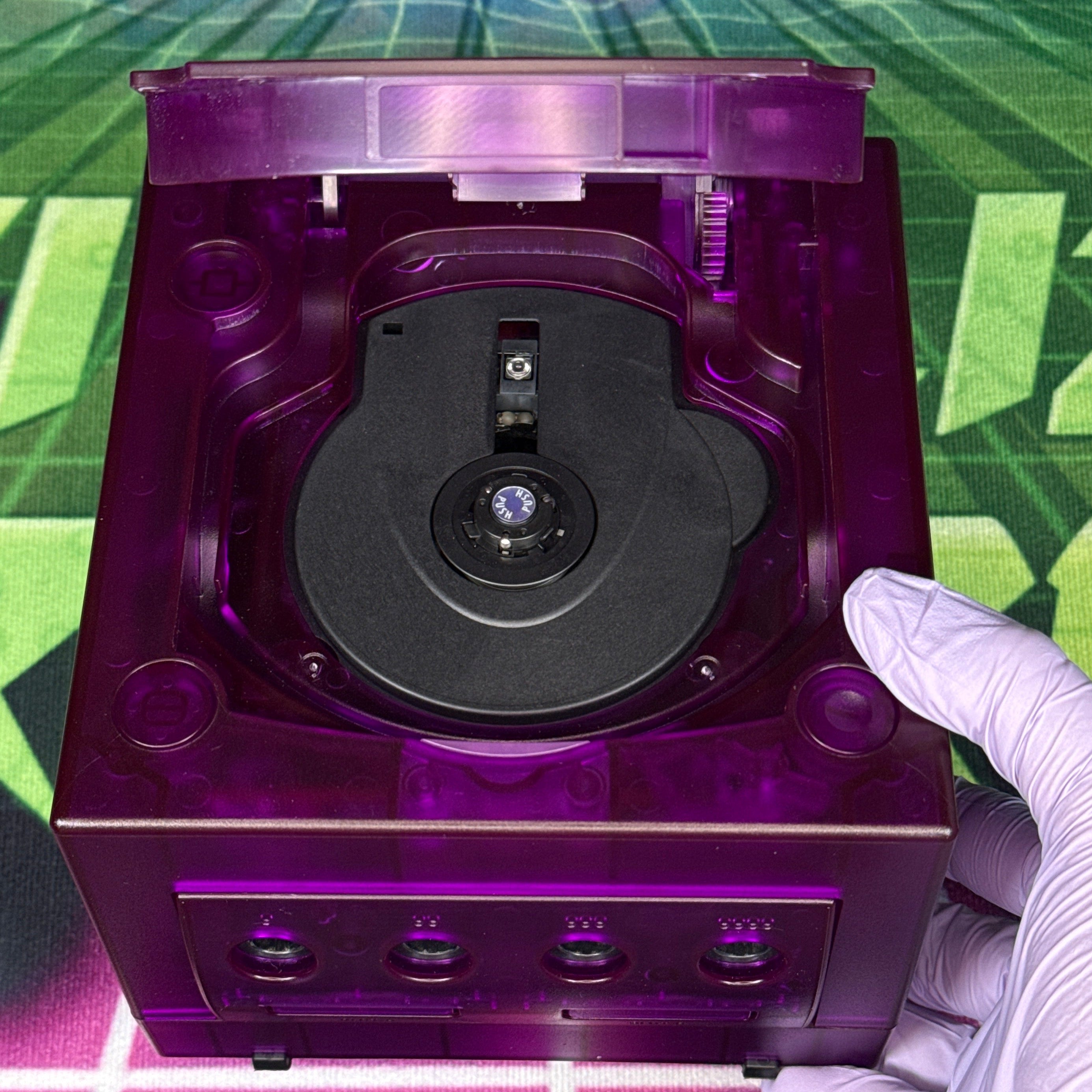 Nintendo GameCube Console – Clear Purple (Reshell)