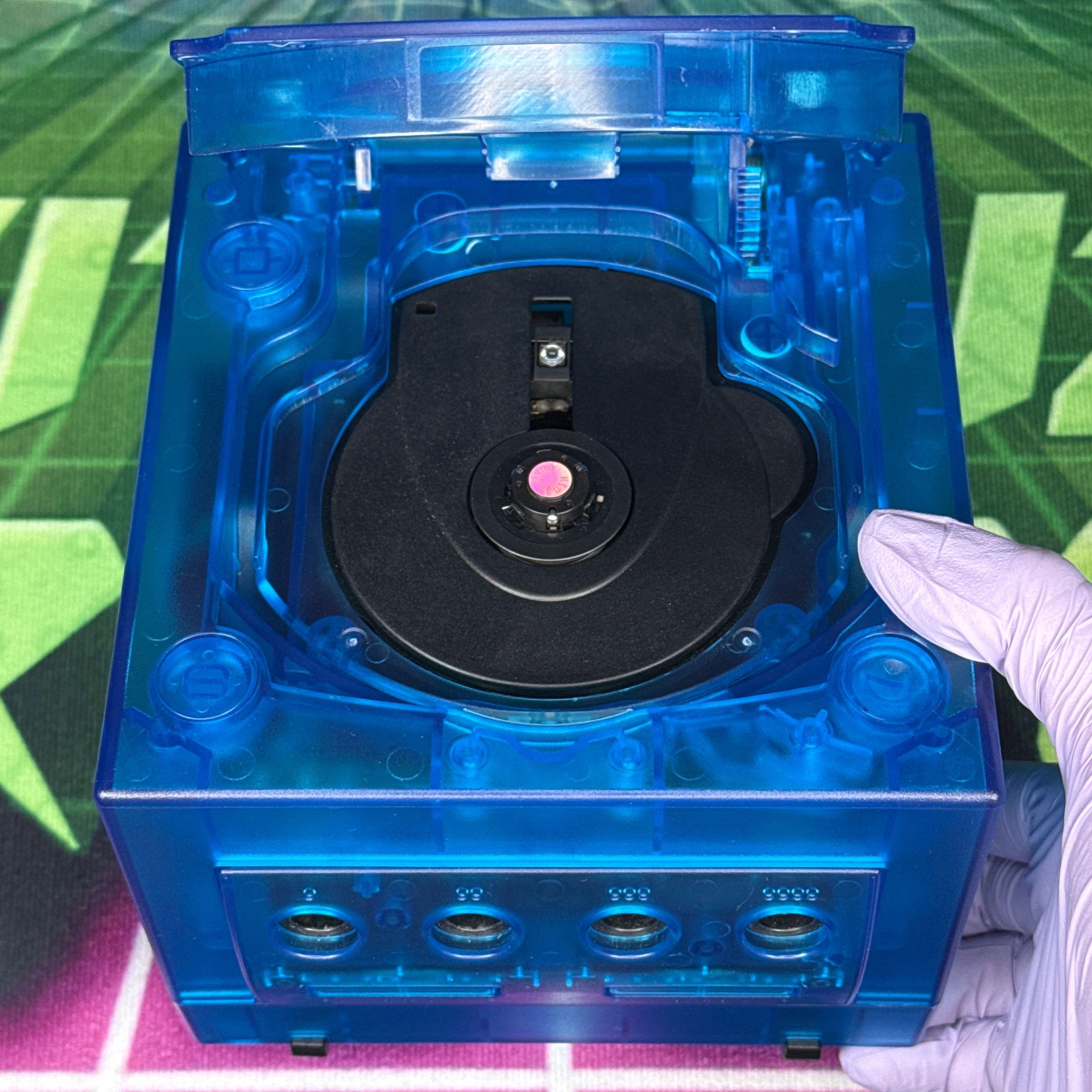 Nintendo GameCube Console – Clear Blue (Reshell)