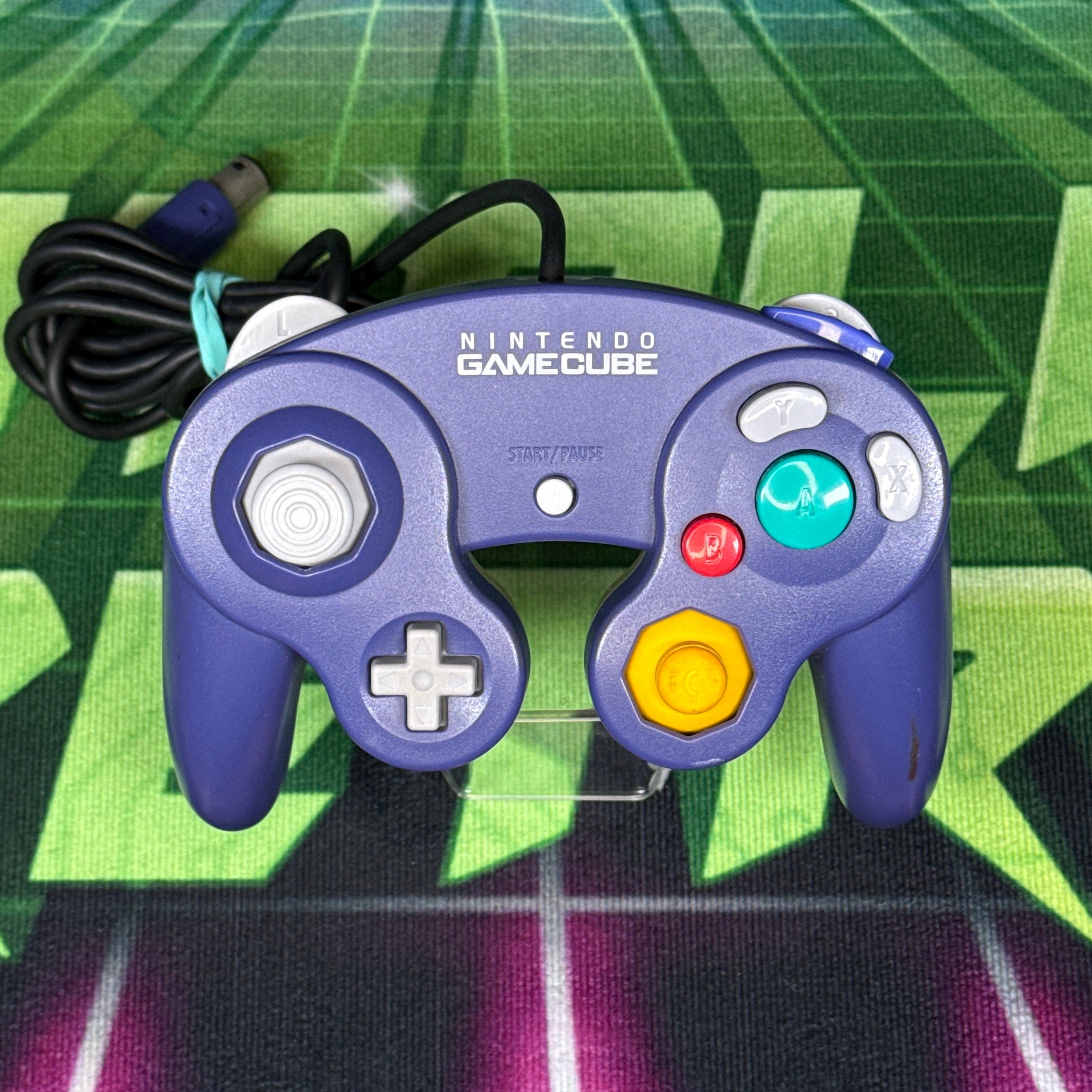 Nintendo GameCube Controller - Indigo & Clear