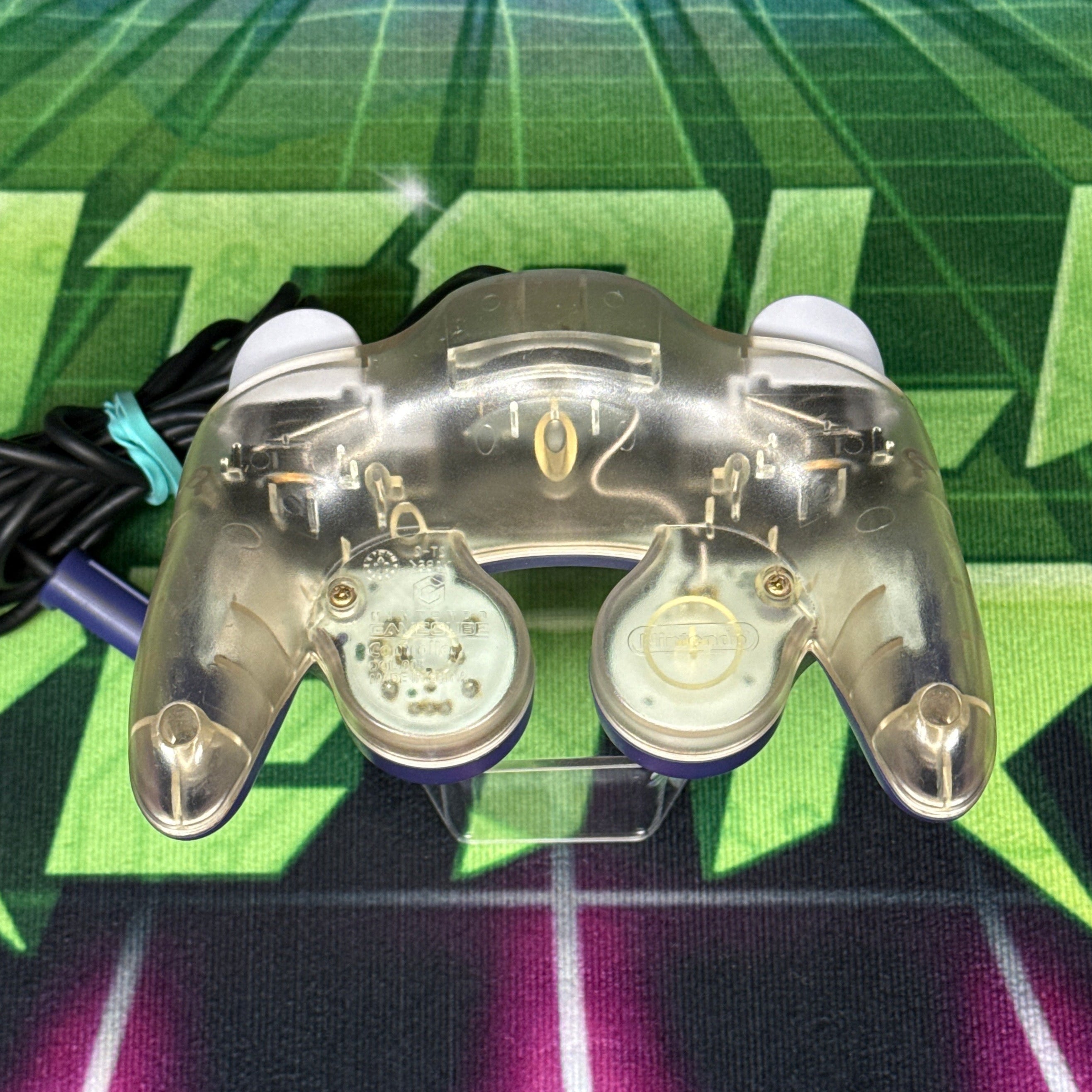 Nintendo GameCube Controller - Indigo & Clear