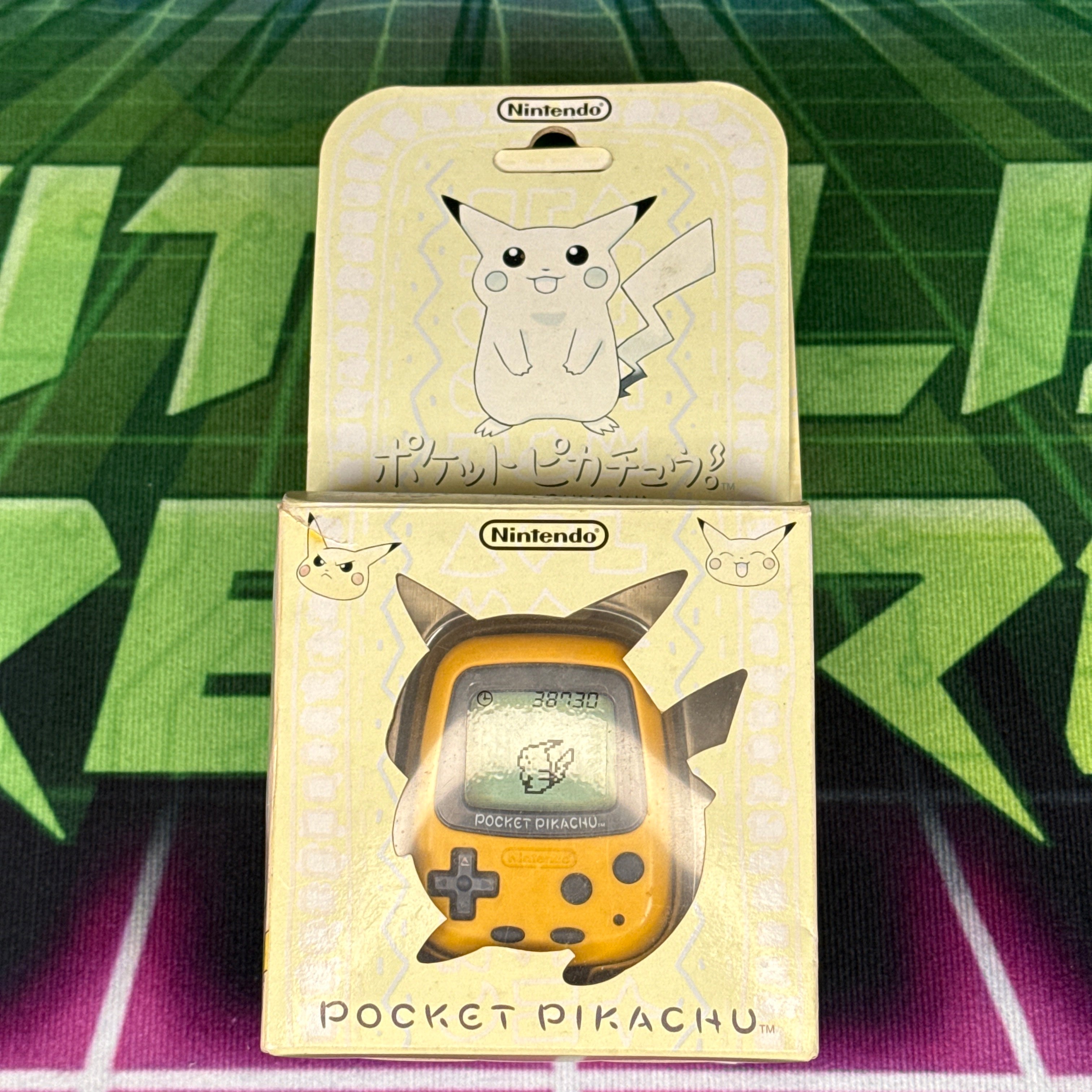 Pocket Pikachu – Pokémon Pedometer | Japanese Version (In Box, Authentic)