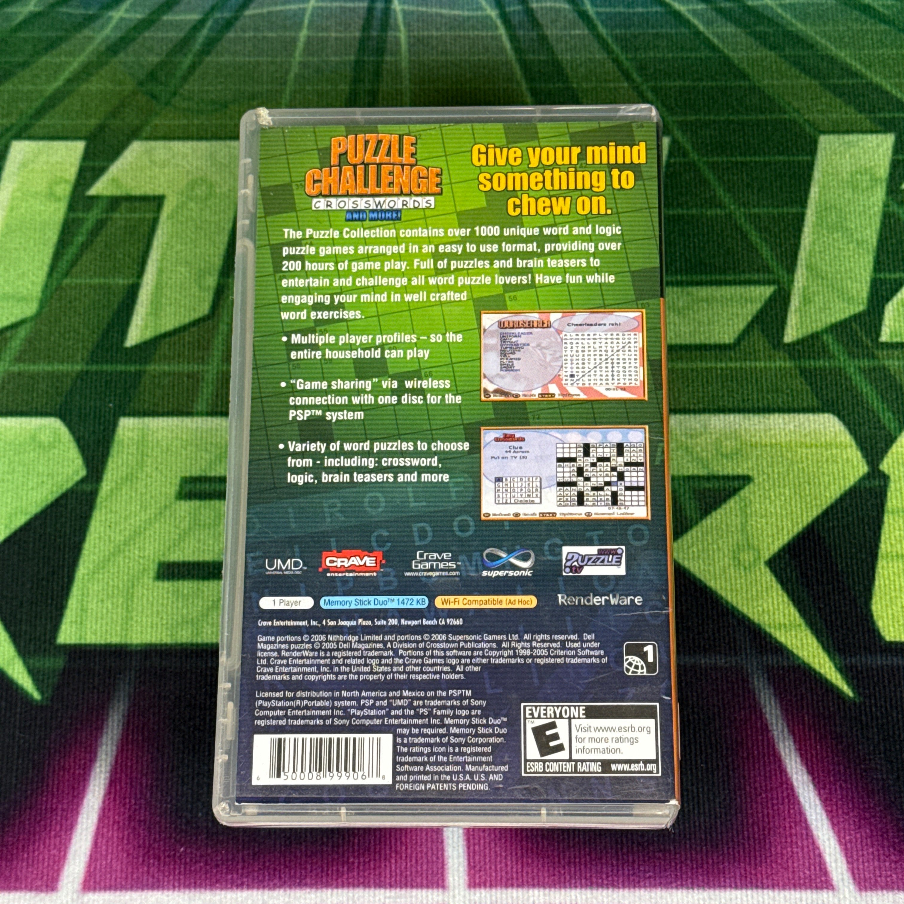 Puzzle Challenge: Crosswords and More | PSP
