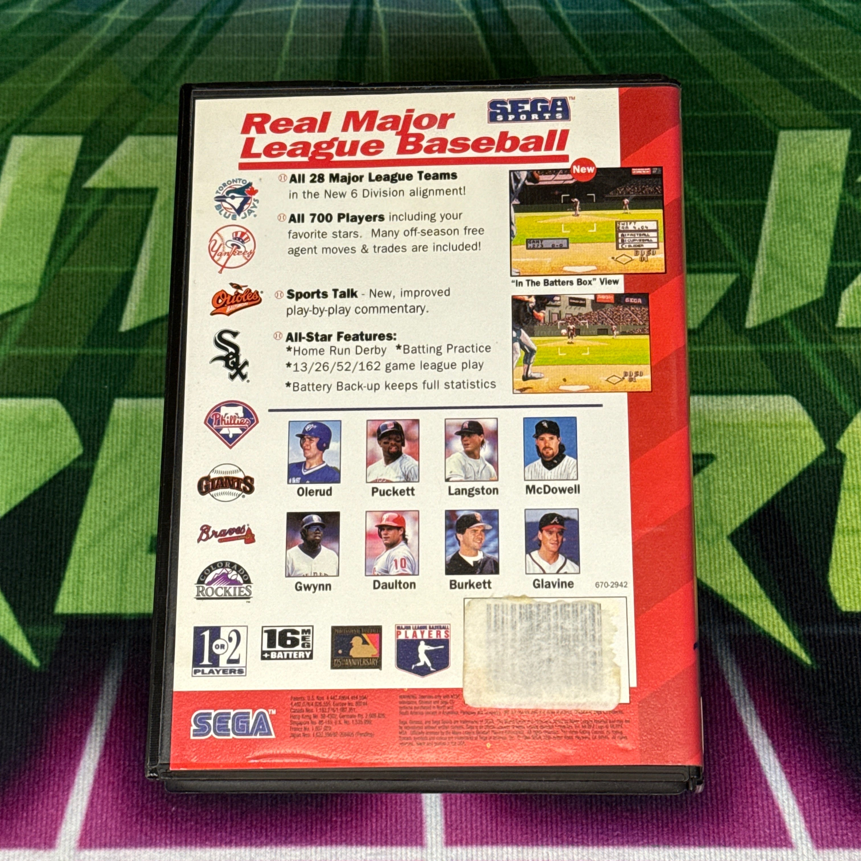 World Series Baseball | Sega Genesis