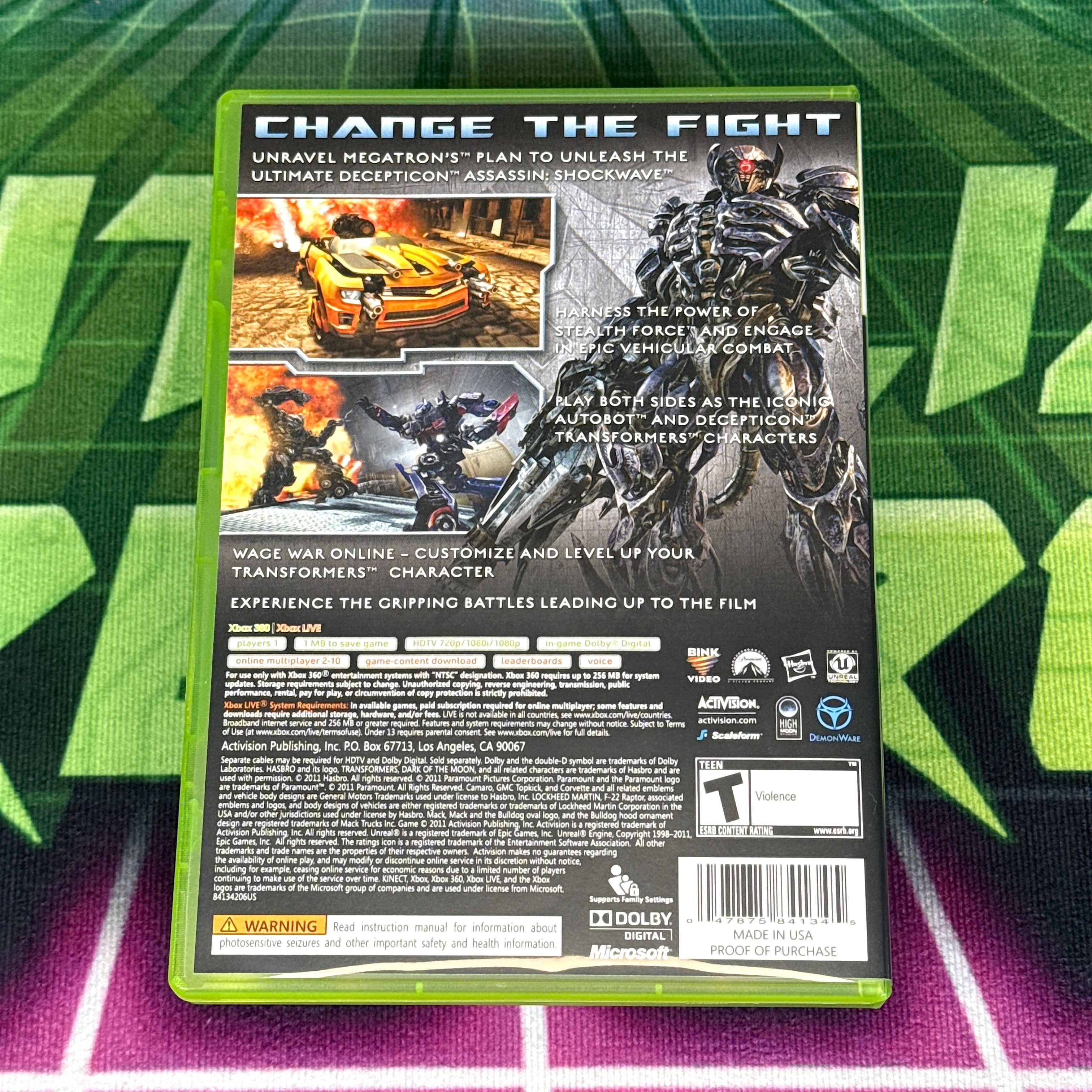Transformers: Dark of the Moon | Xbox 360