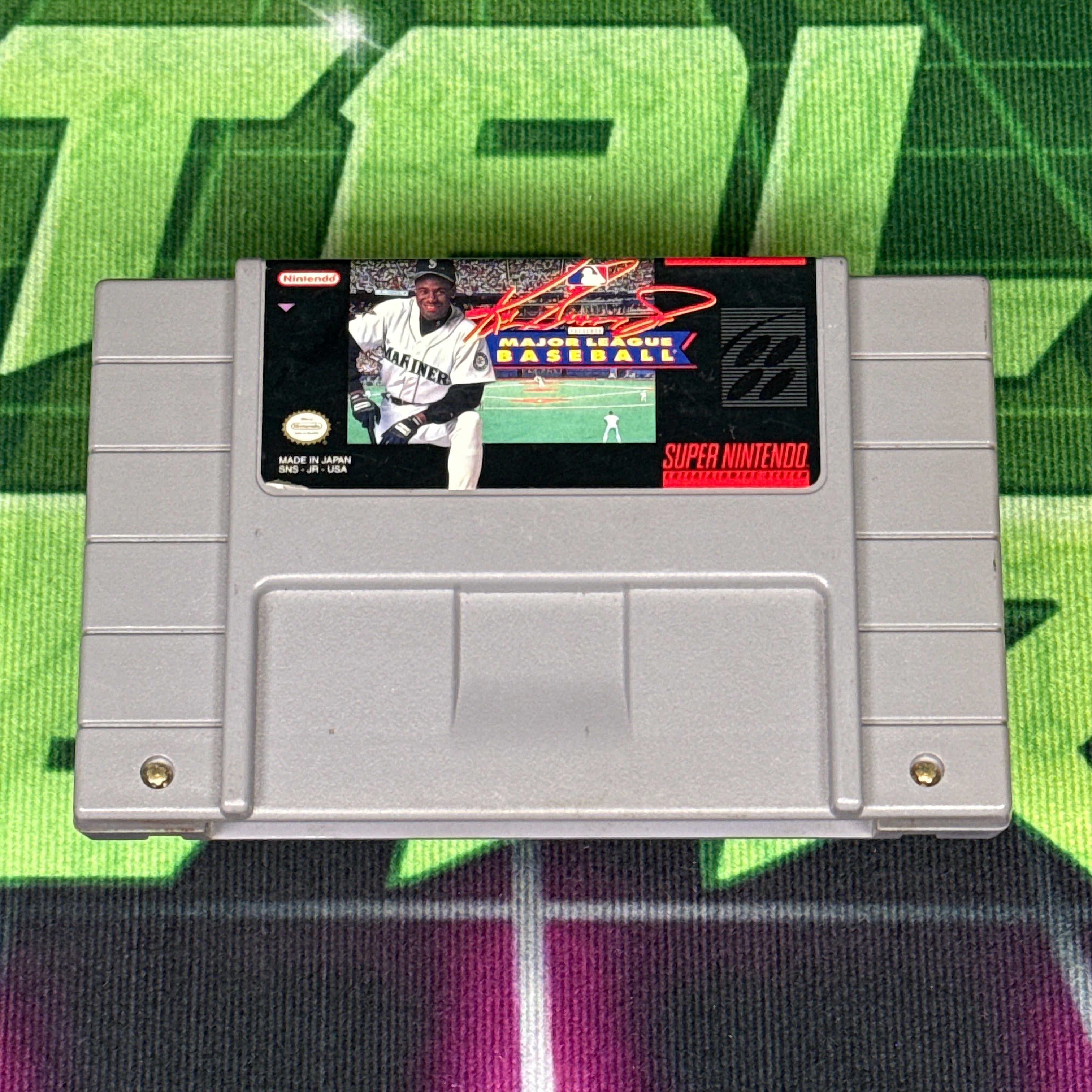 Ken Griffey Jr. Presents Major League Baseball | SNES