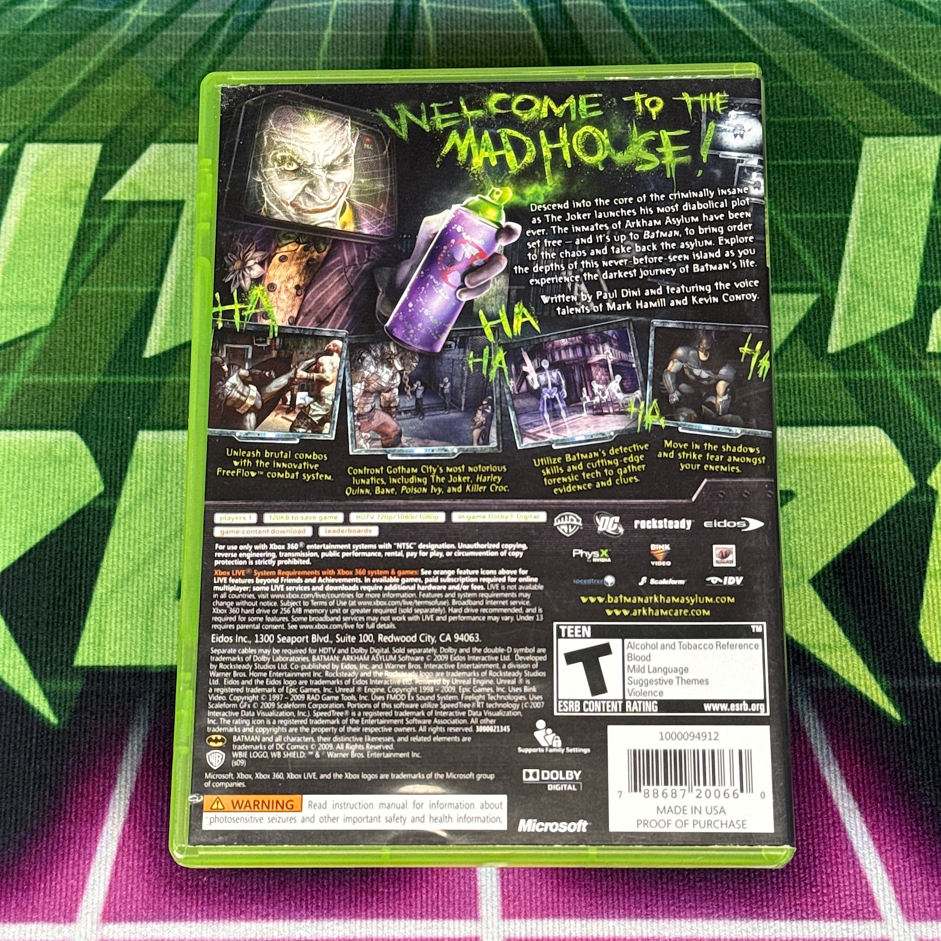Batman: Arkham Asylum | Xbox 360
