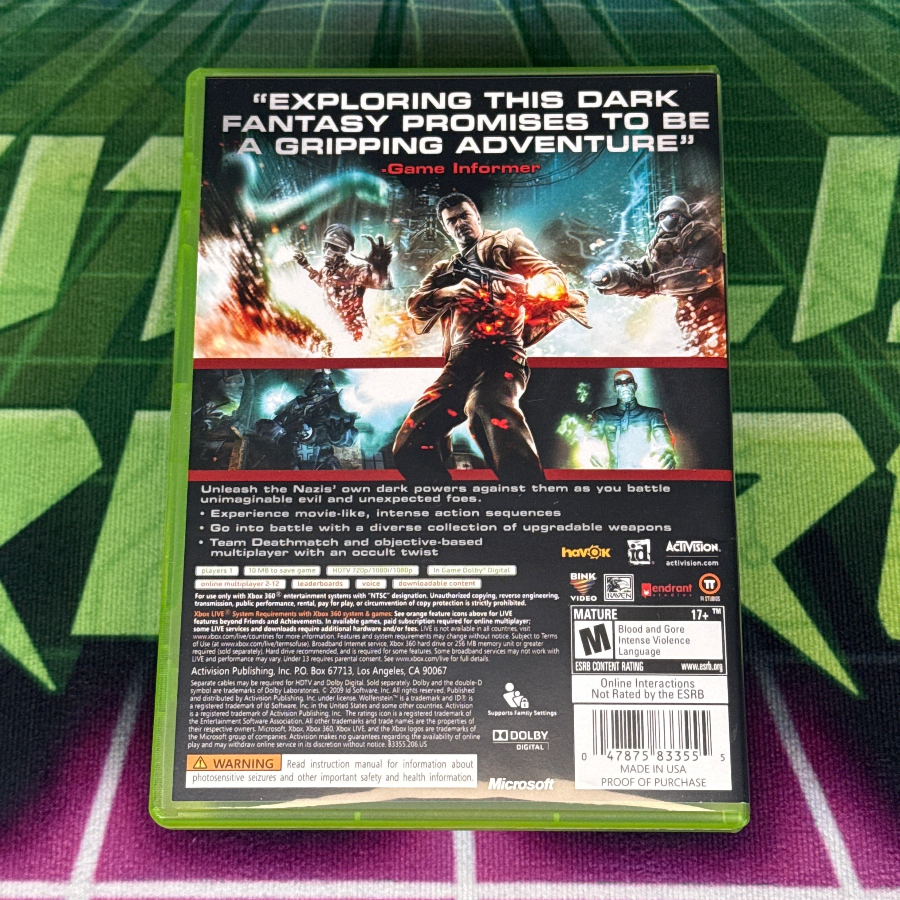 Wolfenstein | Xbox 360