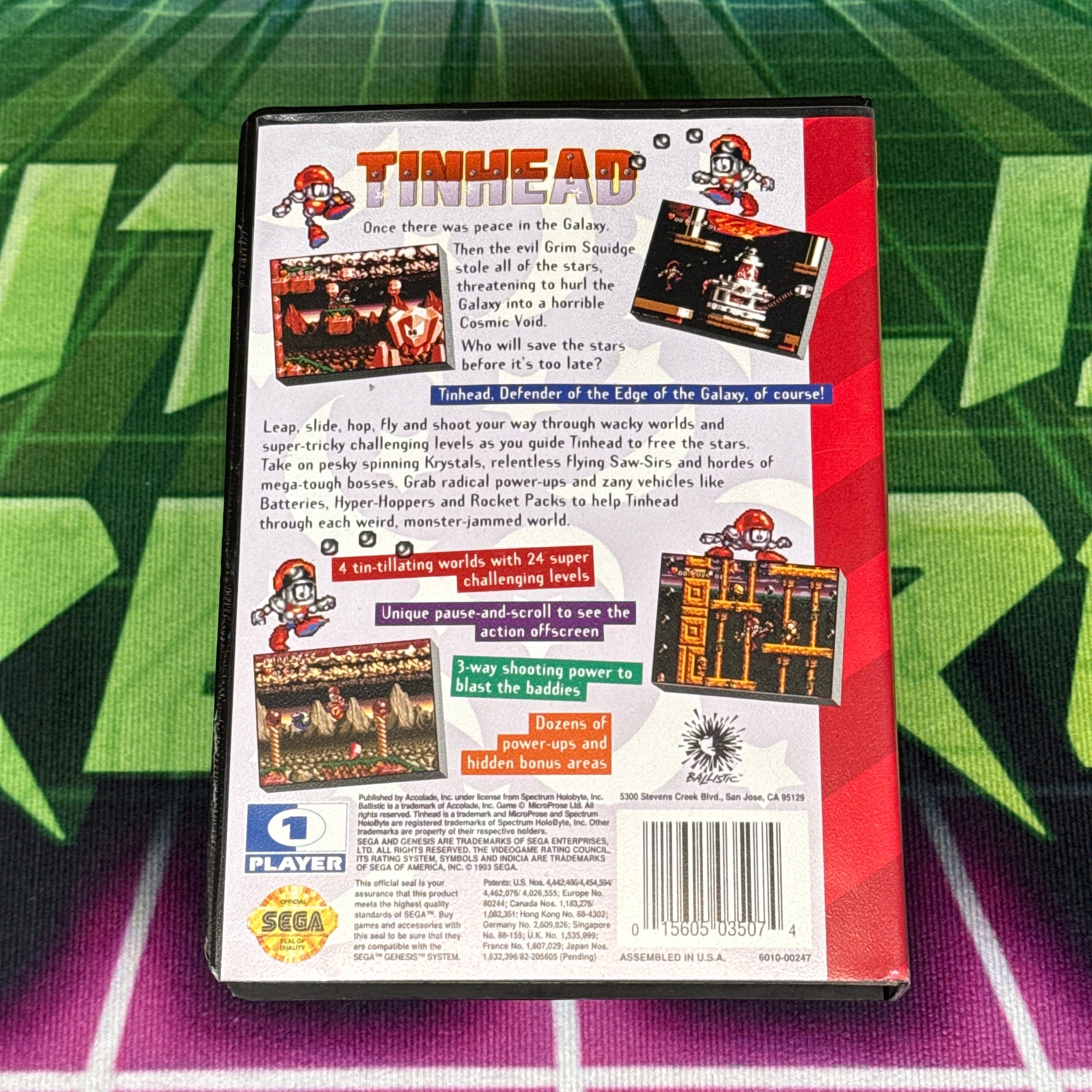 Tinhead | Sega Genesis