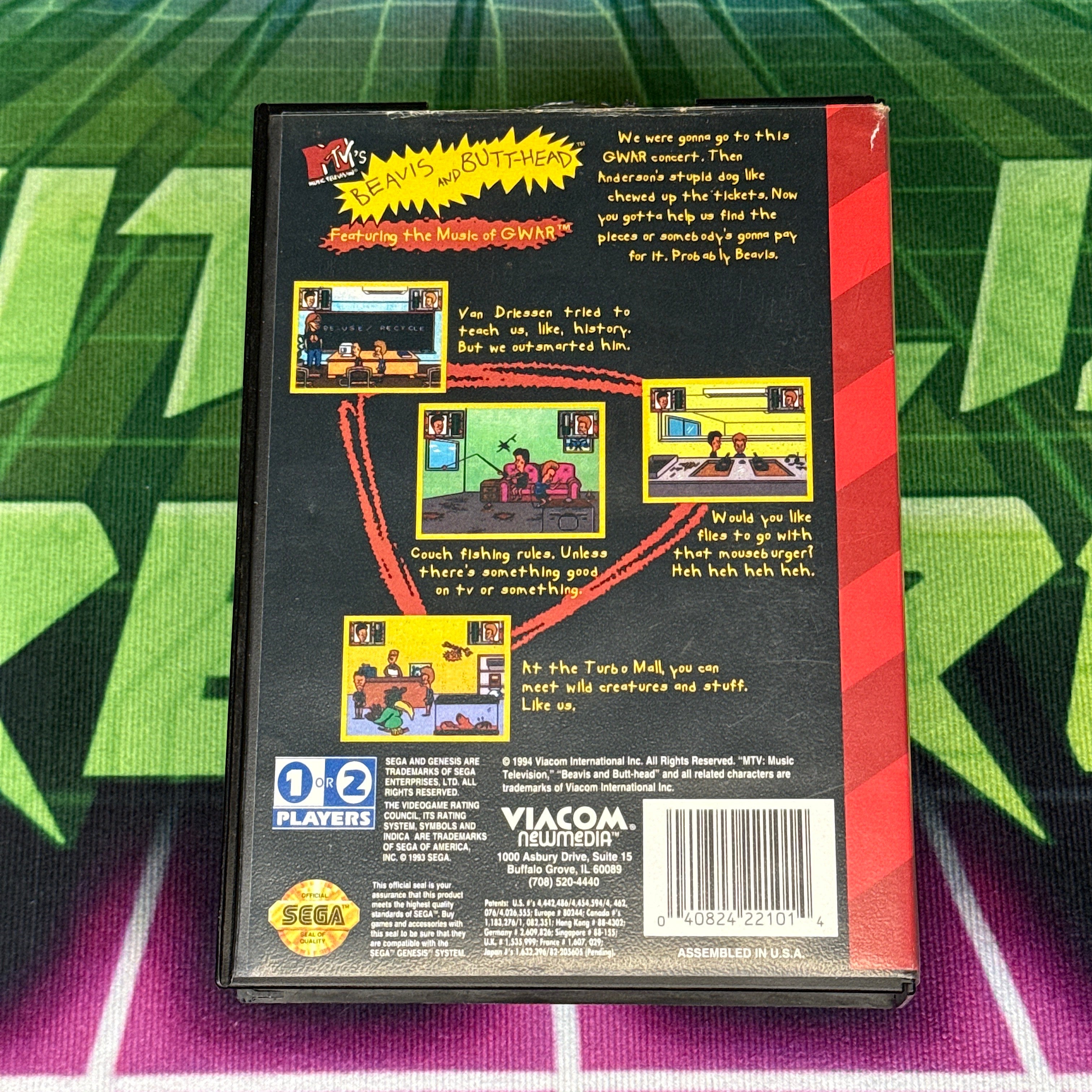 Beavis and Butt-Head | Sega Genesis