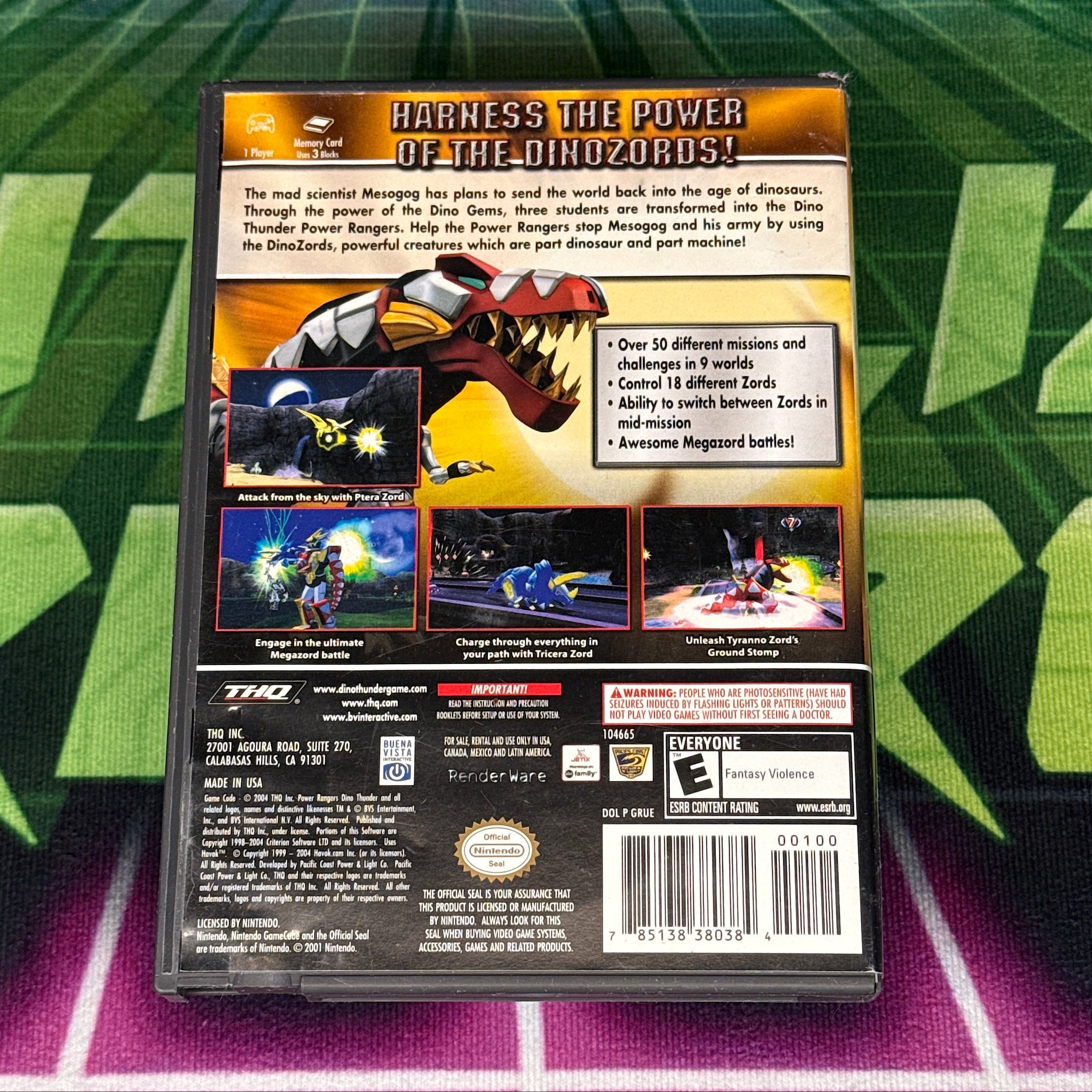 Power Rangers Dino Thunder | Nintendo Gamecube