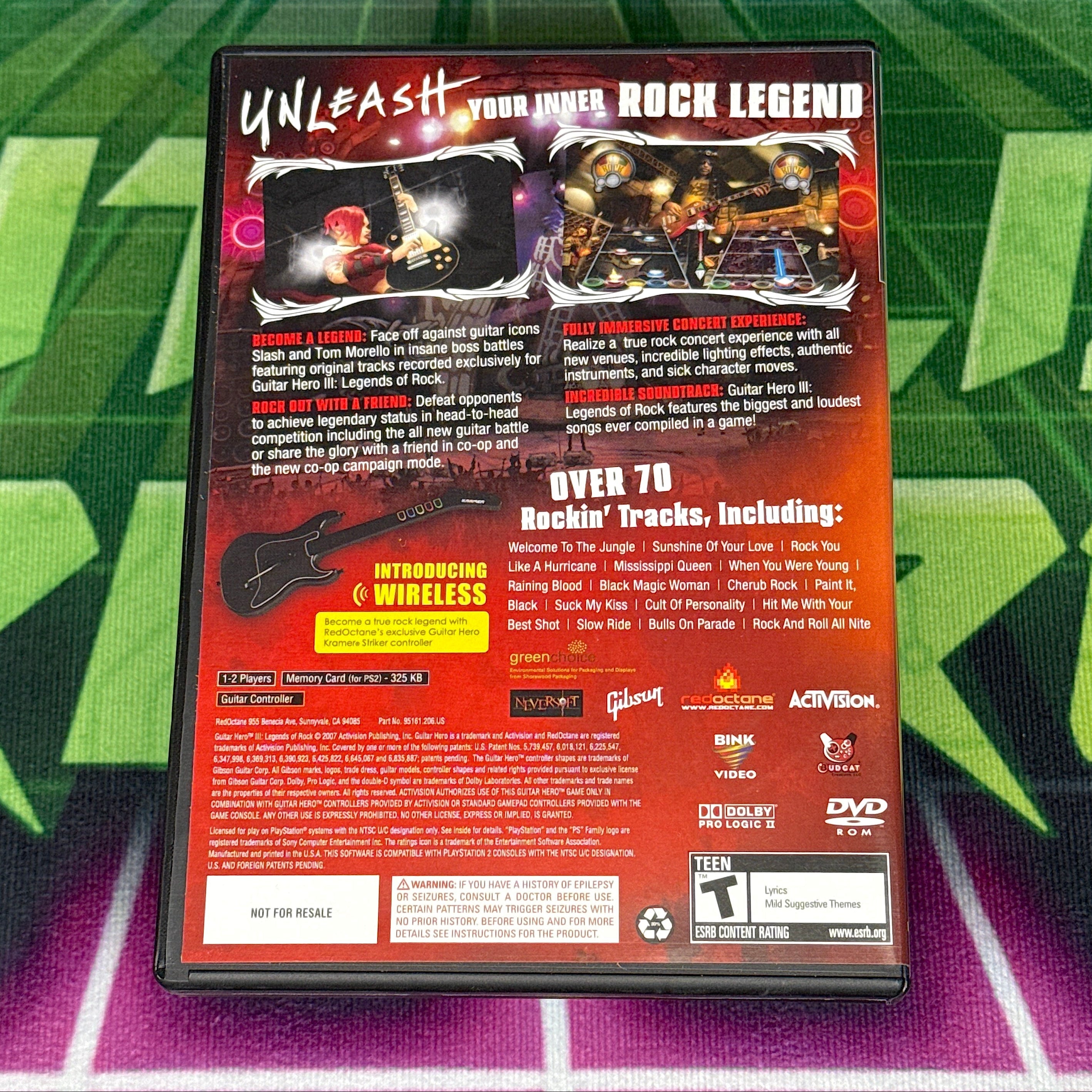 Guitar Hero III: Legends of Rock | PS2